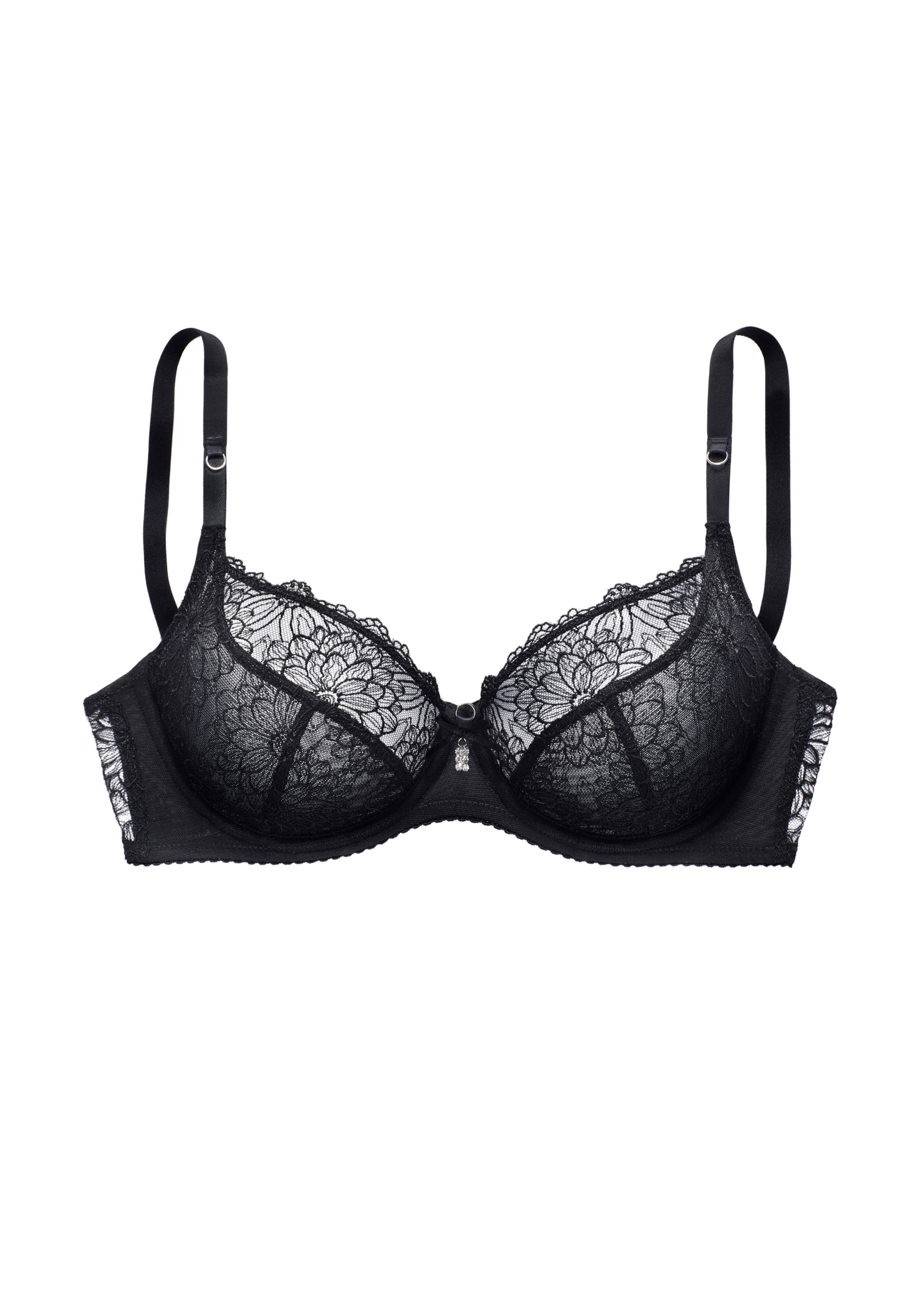 LASCANA Soutien-gorge à armatures mit abnehmbaren Strassband, sexy Dessous, Reizwäsche