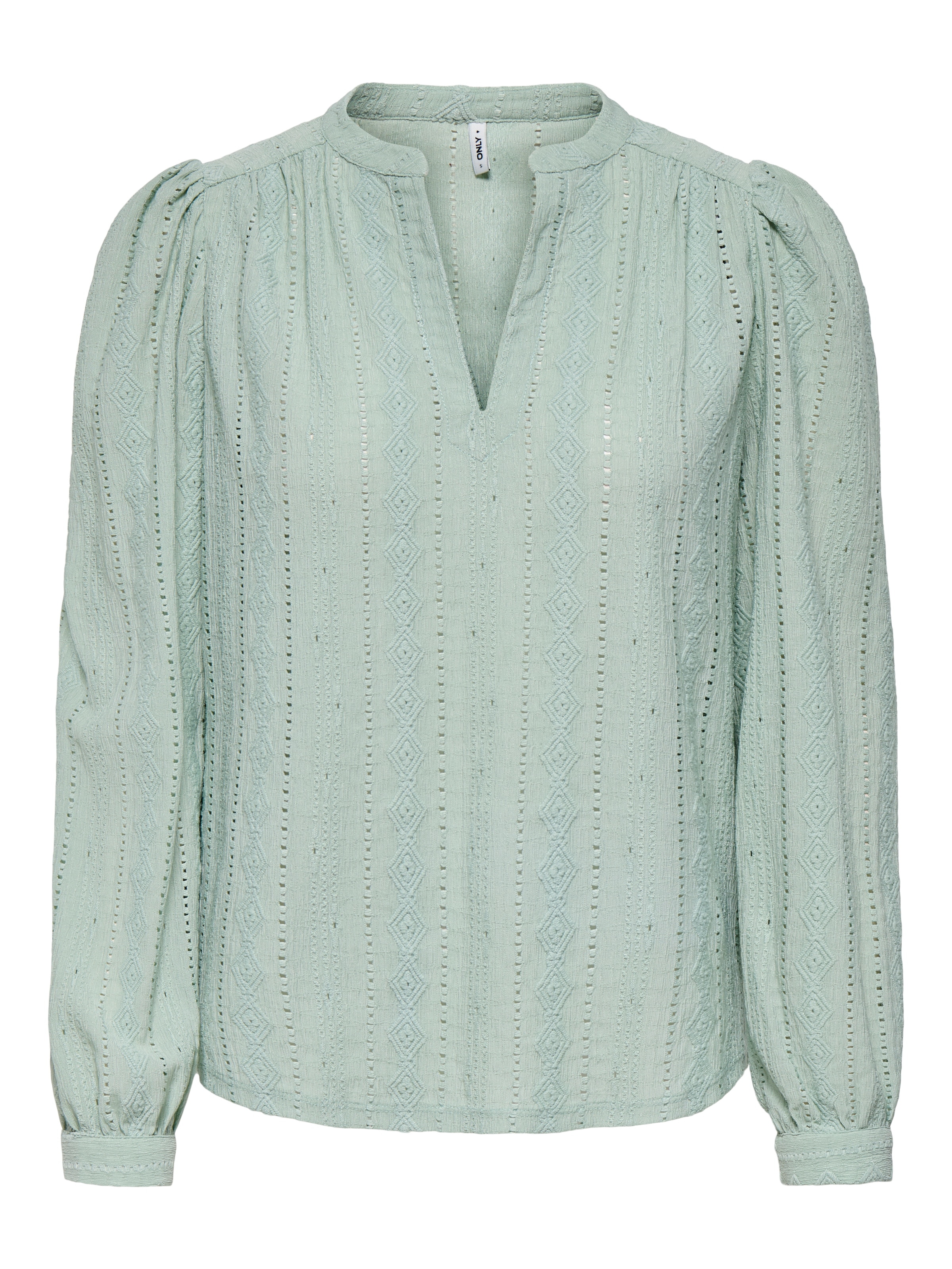 ONLY Blusenshirt »ONLMINNA L/S TOP JRS« Kunstfaser, regular fit