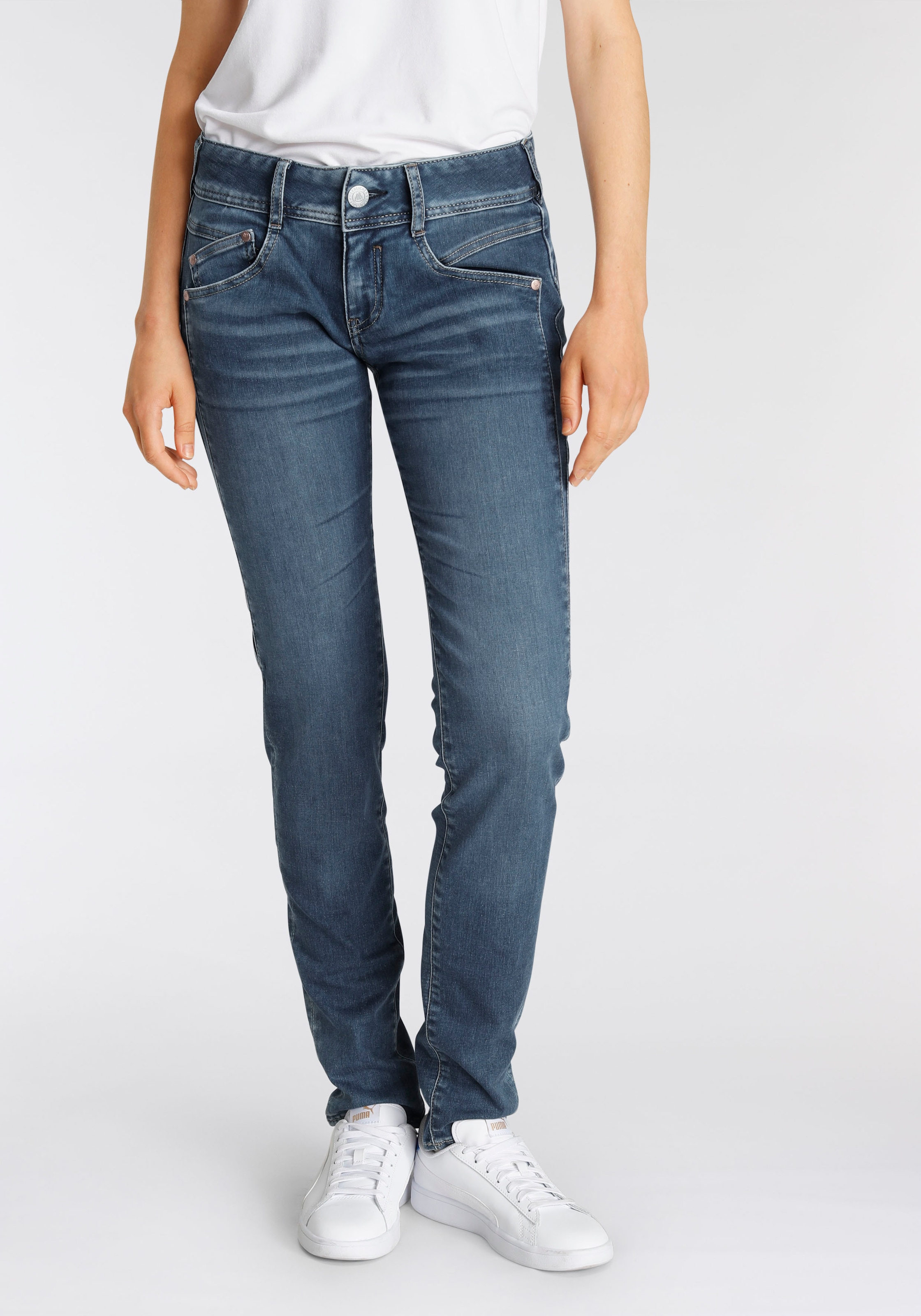 Slim-fit-Jeans »GILA SLIM ORGANIC DENIM«, Nachhaltige Premium-Qualität enthält...