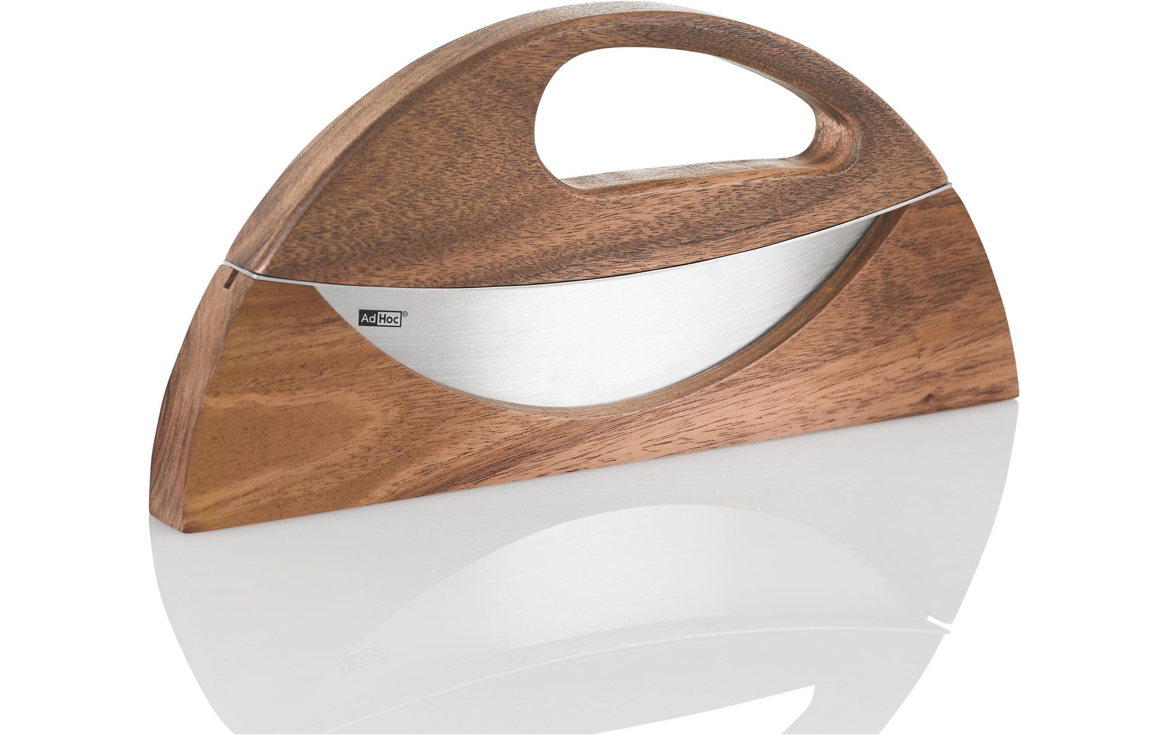 Image of AdHoc Kräutermesser Holzart: Akazie (China)