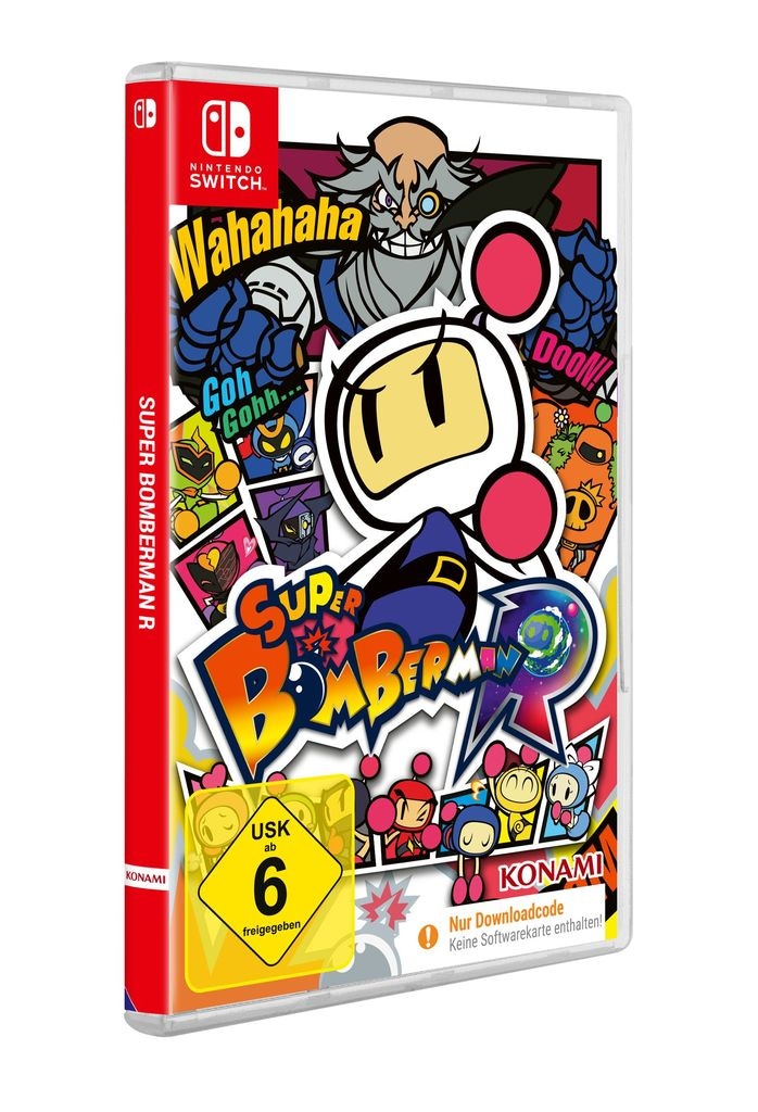Konami Spielesoftware »Super Bomberman R (Code in a Box)« Nintendo Switch