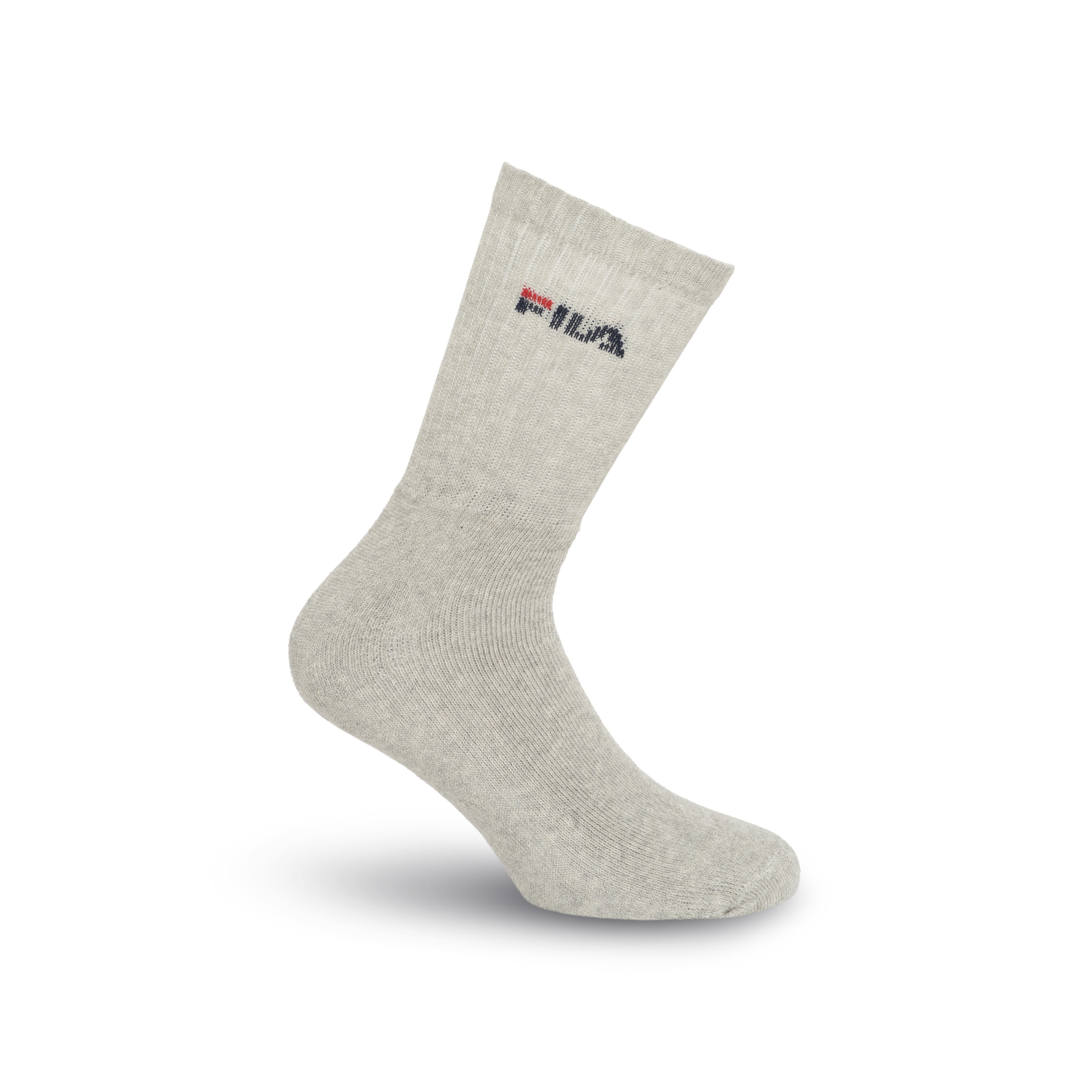 Fila Sportsocken »UNISEX CREW TENNIS FULL TERRY SOCKS«, (3 Paar), mit dezentem Logoschriftzug