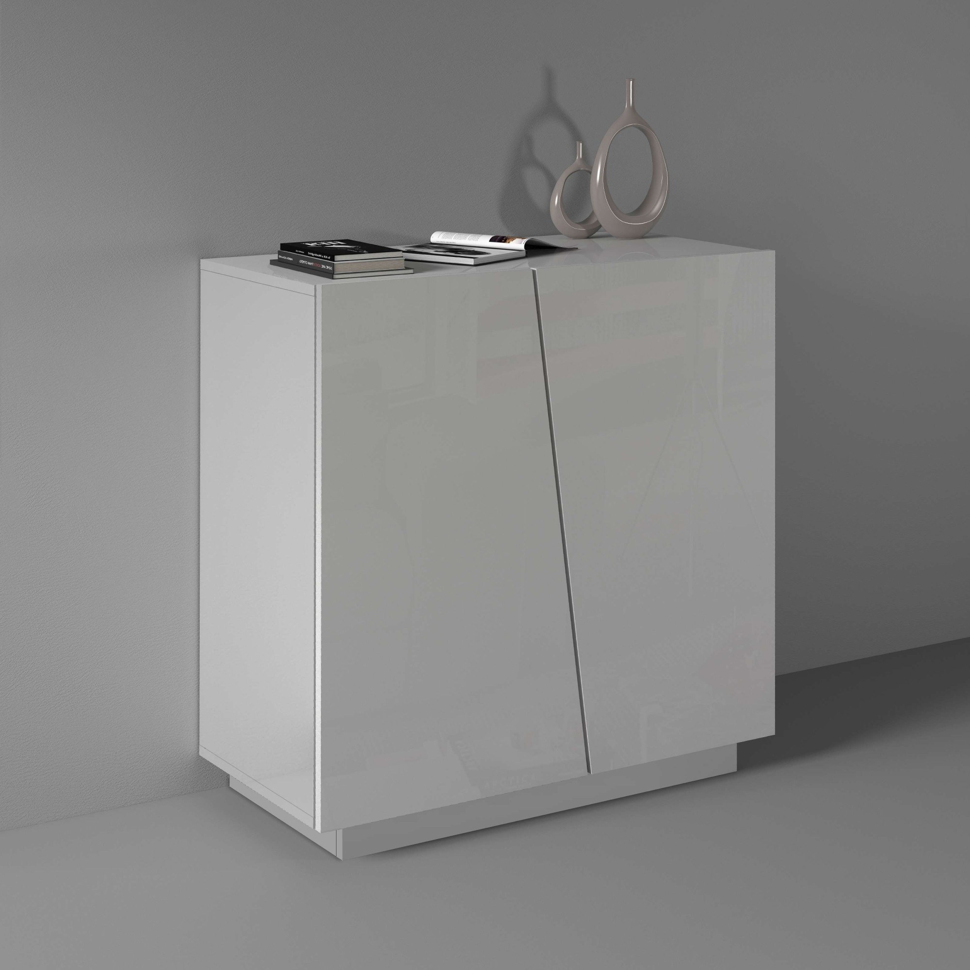 INOSIGN Aktenschrank »Vega, Mehrzweckschrank, Büroschrank, mit 2 Türen« & verstellbaren Einlegeböden, Höhe 86 oder 166 cm, Made in Italy