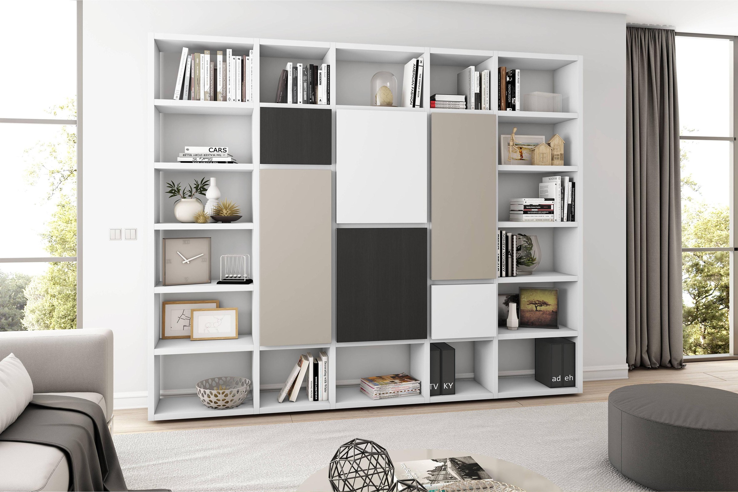 Image of fif möbel Raumteilerregal »TOR502«, Breite 272 cm bei Ackermann Versand Schweiz