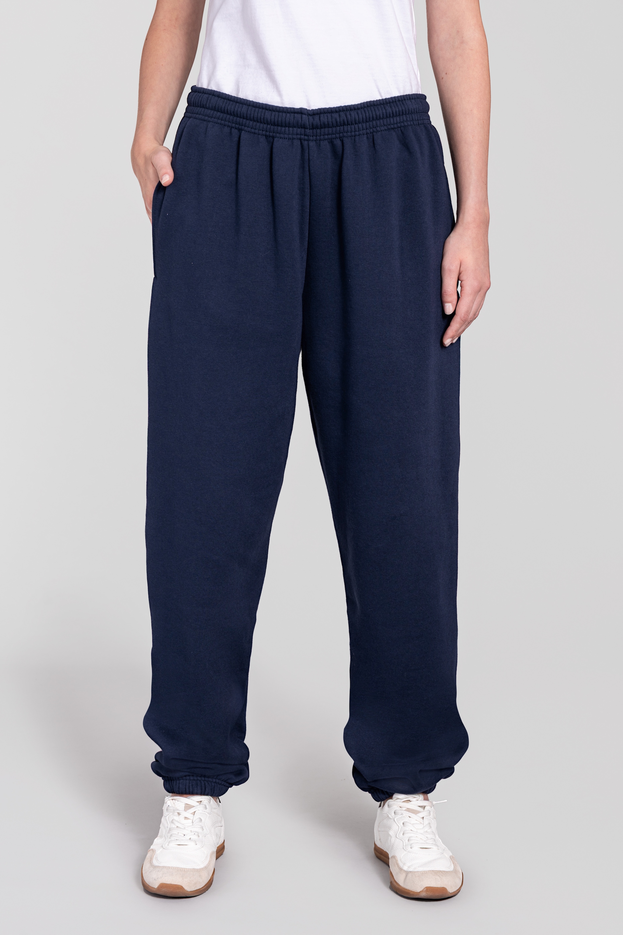 Image of Fruit of the Loom Jogginghose "Iconic Premium Jog Pants Cuff" melierte Optik, mit Eingrifftaschen, für Jugendliche und Erwachsene