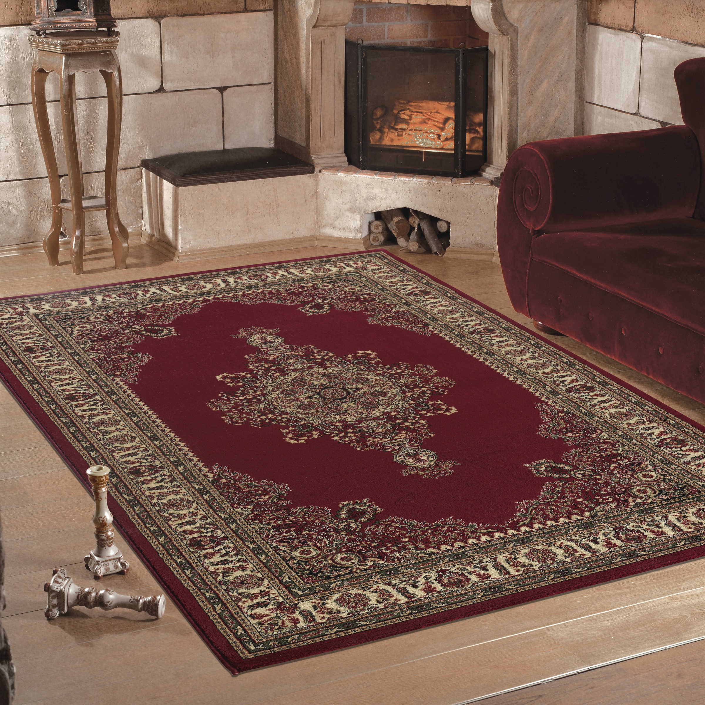 Ayyildiz Teppiche Teppich »Marrakesh 297«, rechteckig, 12 mm Höhe, Kurzflor, Orient-Optik, Webteppich, Wohnzimmer