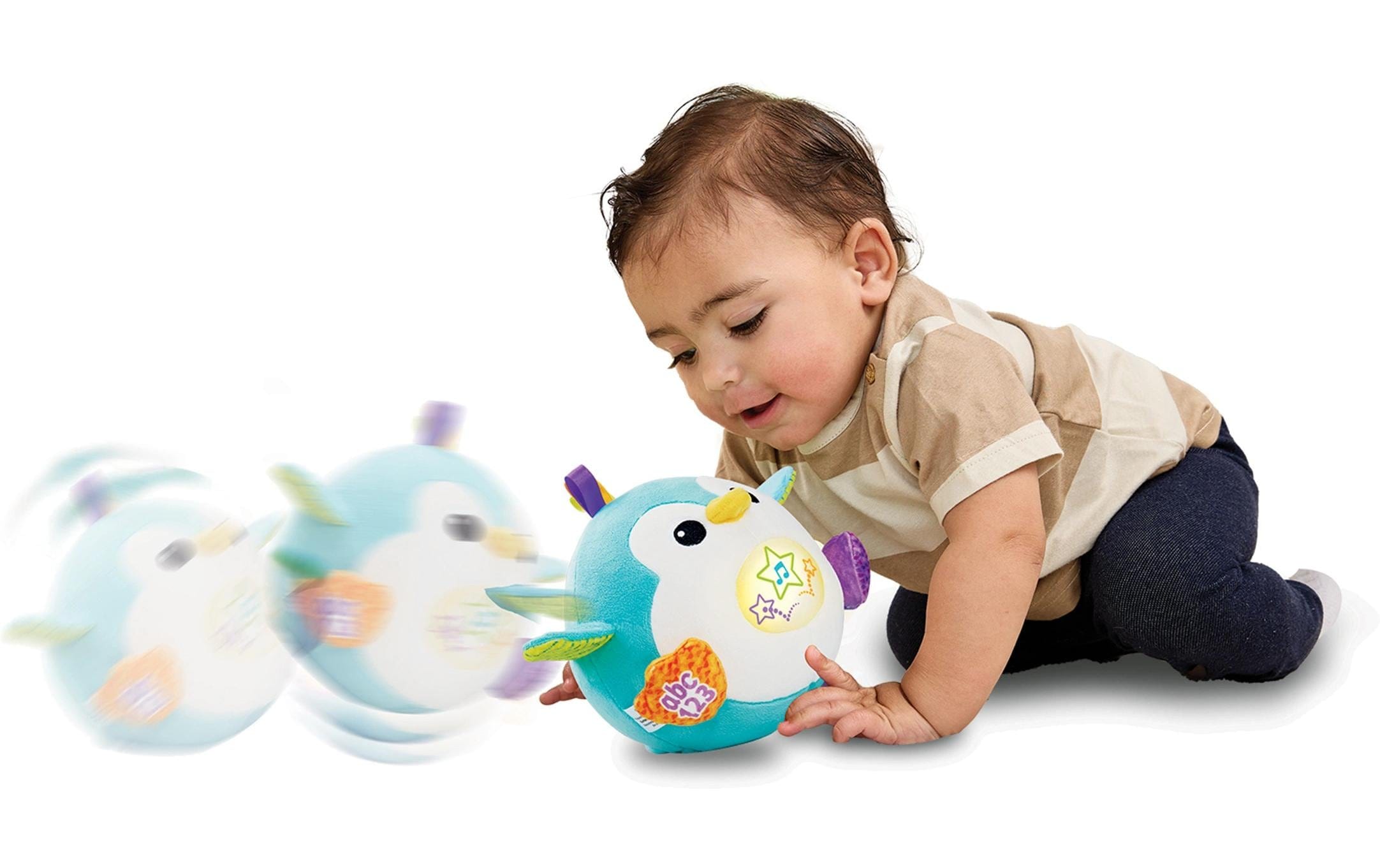 Vtech® »Plüsch Roulipingouin balle magique -FR-«
