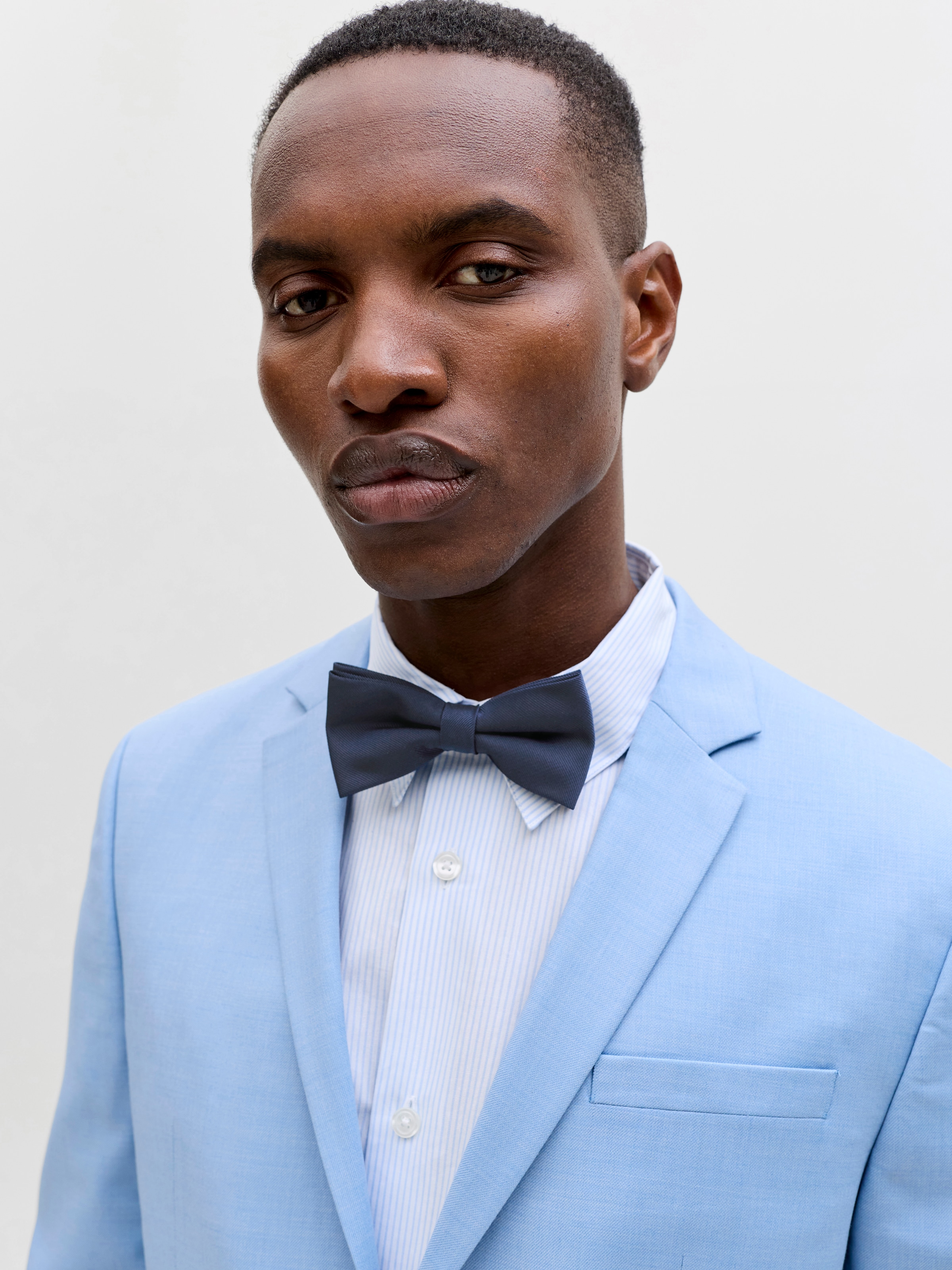 Image of Jack & Jones Fliege "JACSOLID STRUCTURED BOWTIE SN" Kunstfaser