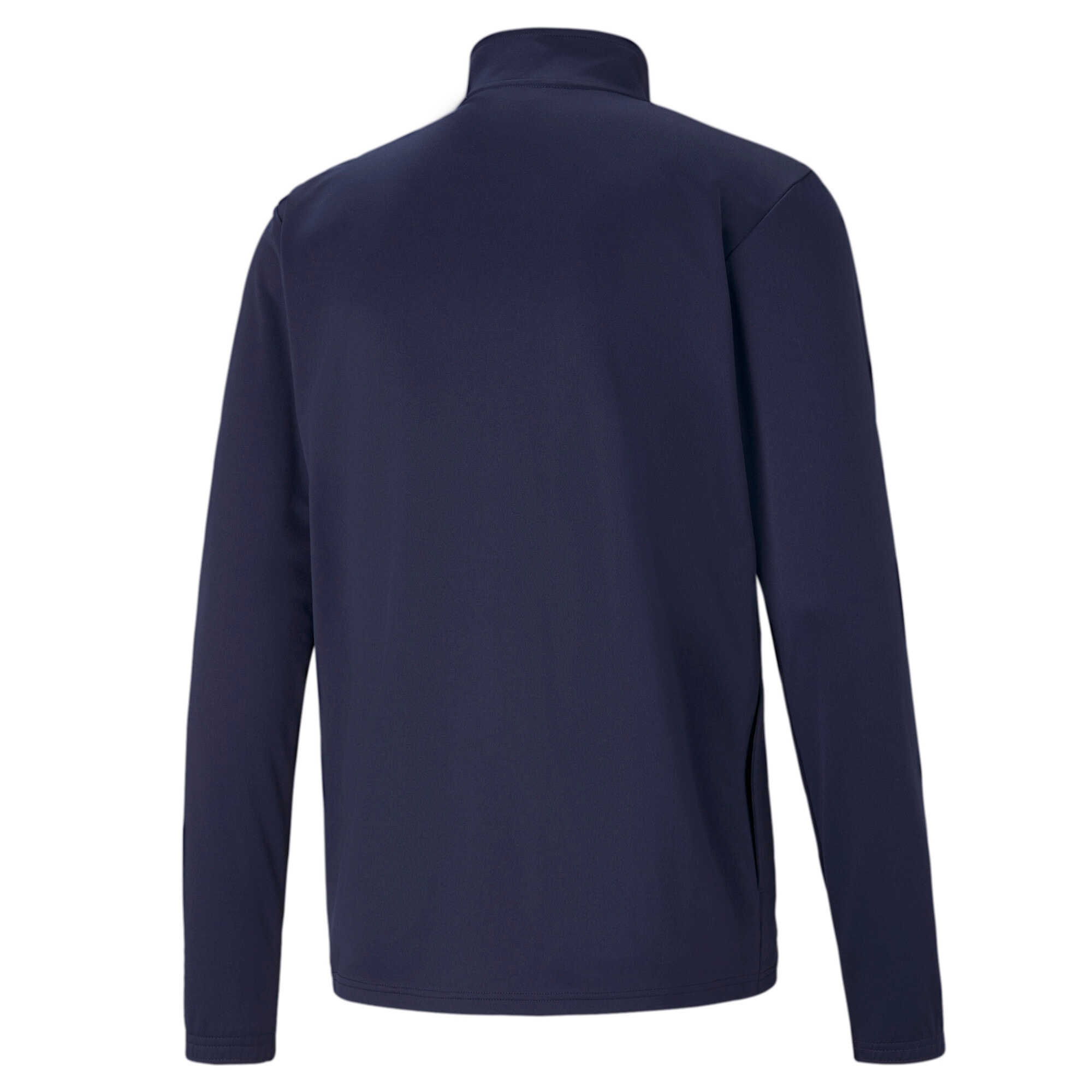 PUMA Veste d'entraînement »TEAMRISE TRAINING POLY JACKET« sans capuche style sportif avec passepoil contrastant