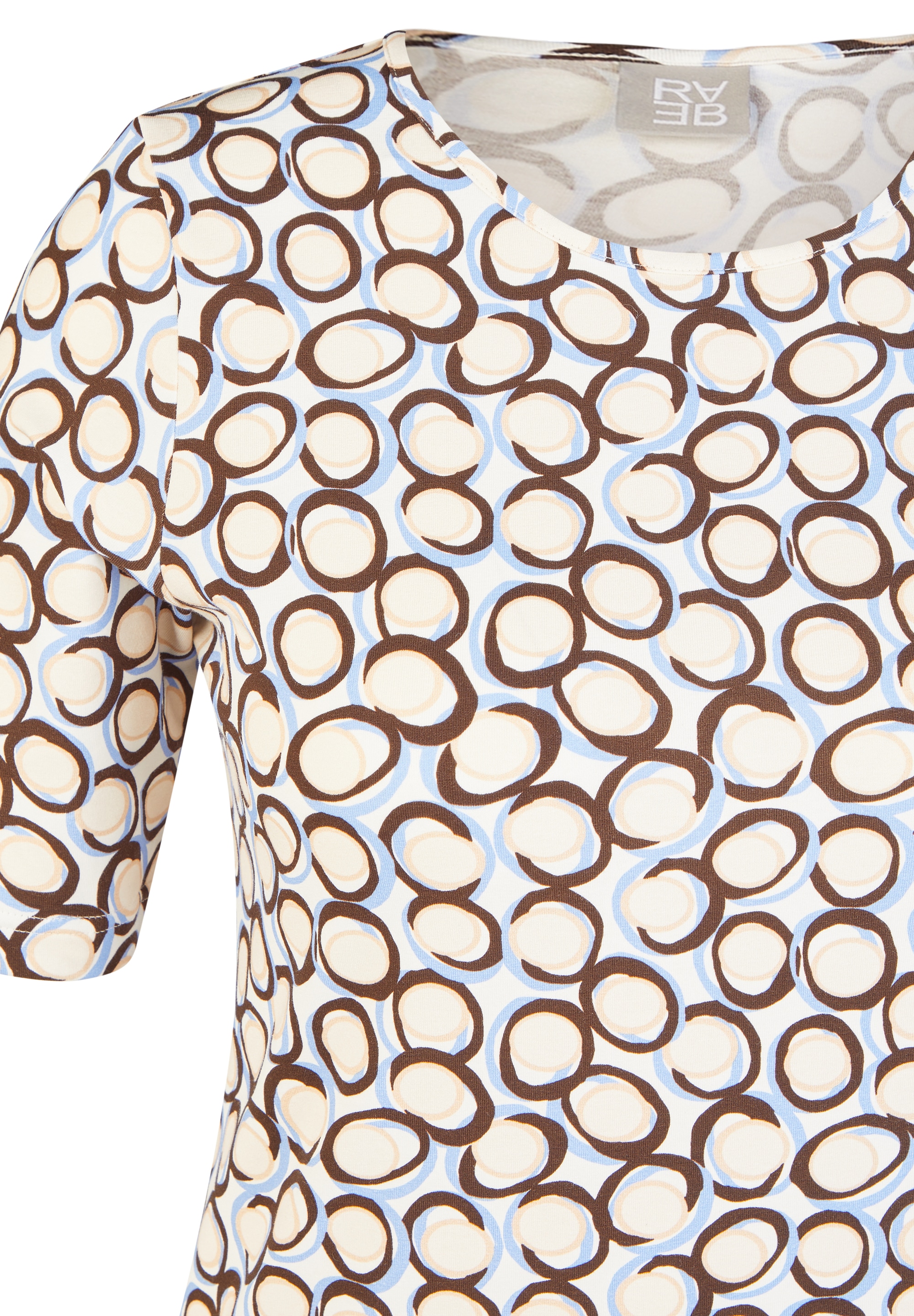 Rabe T-Shirt mit grafischem Print