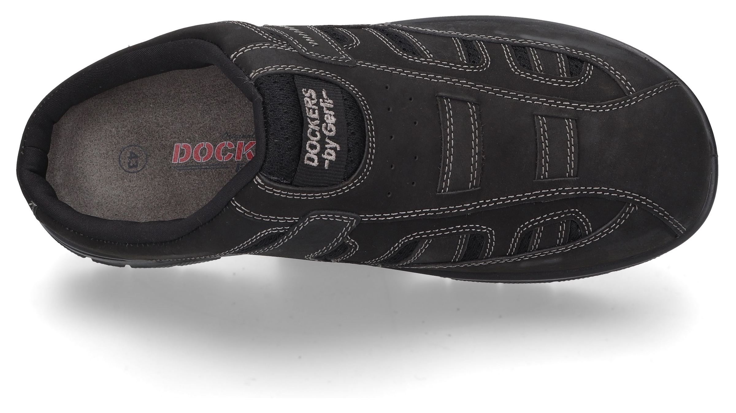 Dockers by Gerli Clog, Sommerschuh,Schlappen,Urlaub, zum einfachen Schlupfen - schmale Form