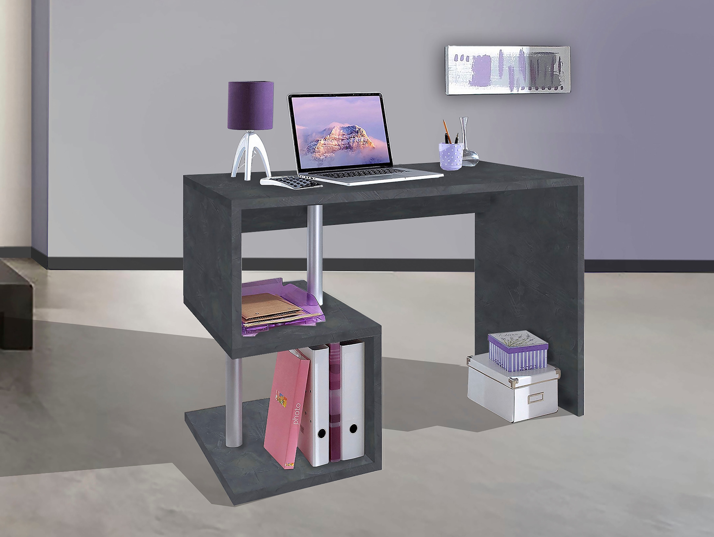 INOSIGN Schreibtisch »Esse, modernes Design«, in verschiedenen Breiten, mit und ohne Monitoraufsatz, Made in Italy