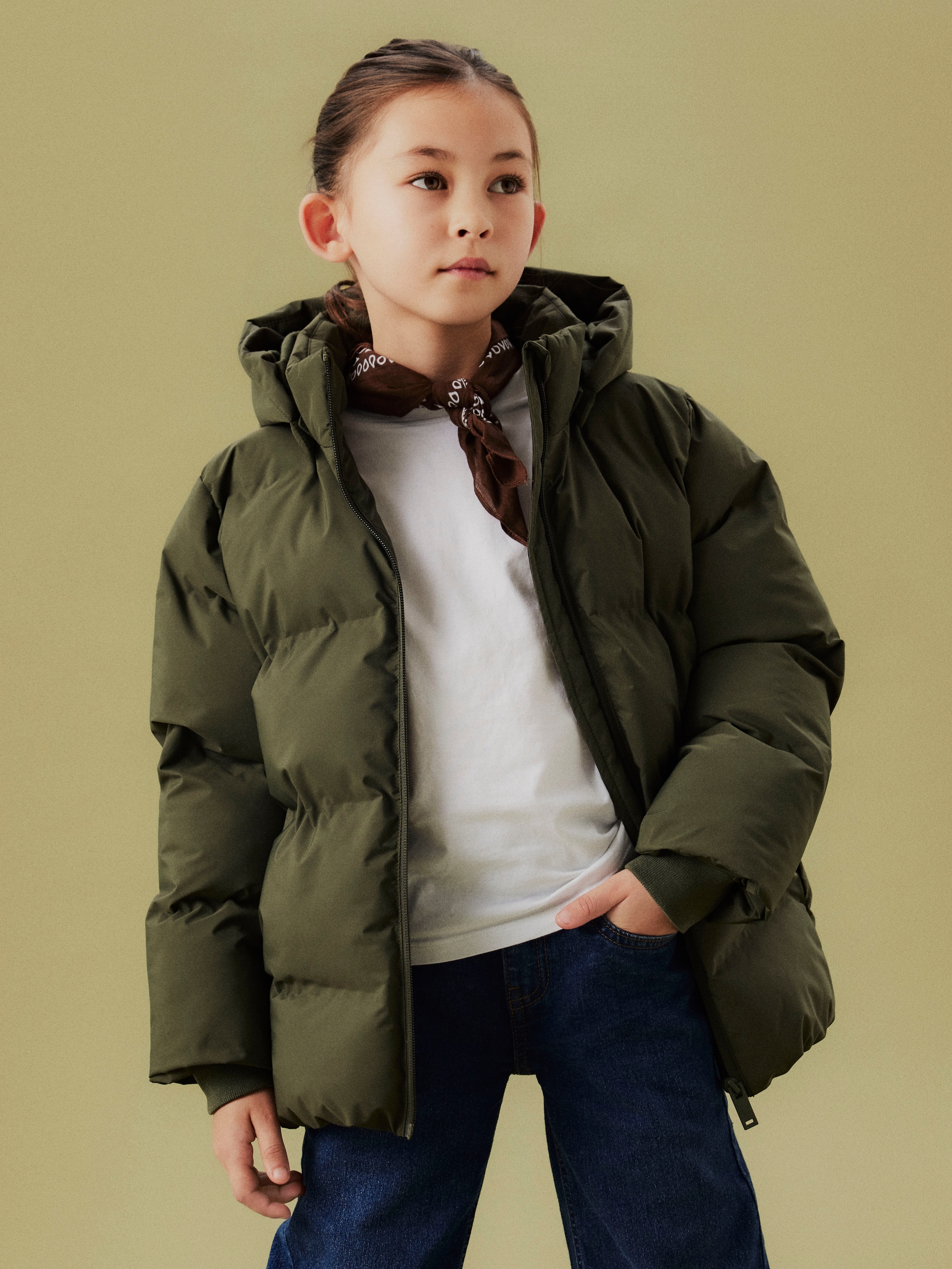 Image of Name It Steppjacke "NKFMUSK PUFFER JACKET TB" mit Kapuze