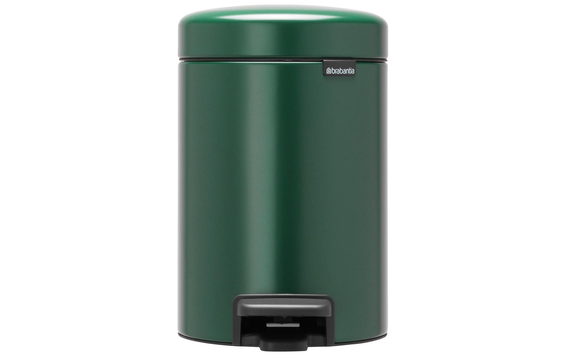Image of Brabantia Kosmetikeimer "NewIcon 3 l, Dunkelgrün" 1 Behälter