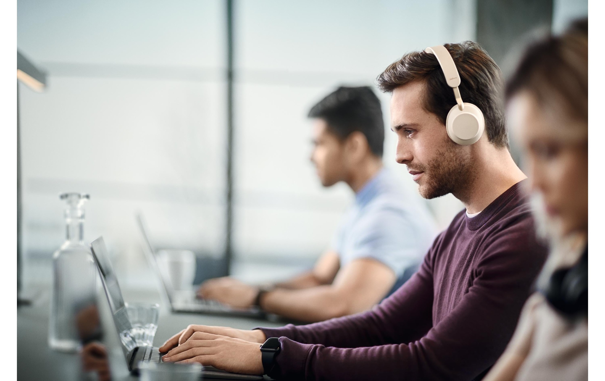 Jabra Headset »Evolve2 65 Duo UC«, Noise-Cancelling