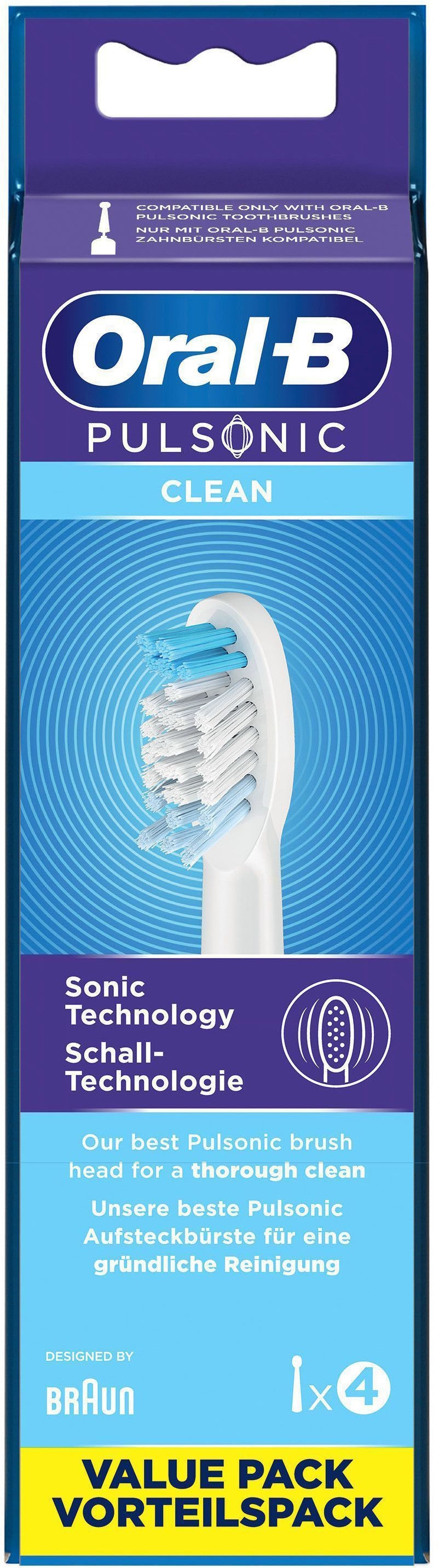 Oral-B Aufsteckbürsten »Pulsonic Clean«