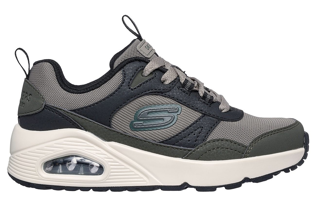 Skechers Sneaker »UNO - RETRO GROOVE«  Freizeitschuh mit Memory Foam, Grössenschablone zum Download