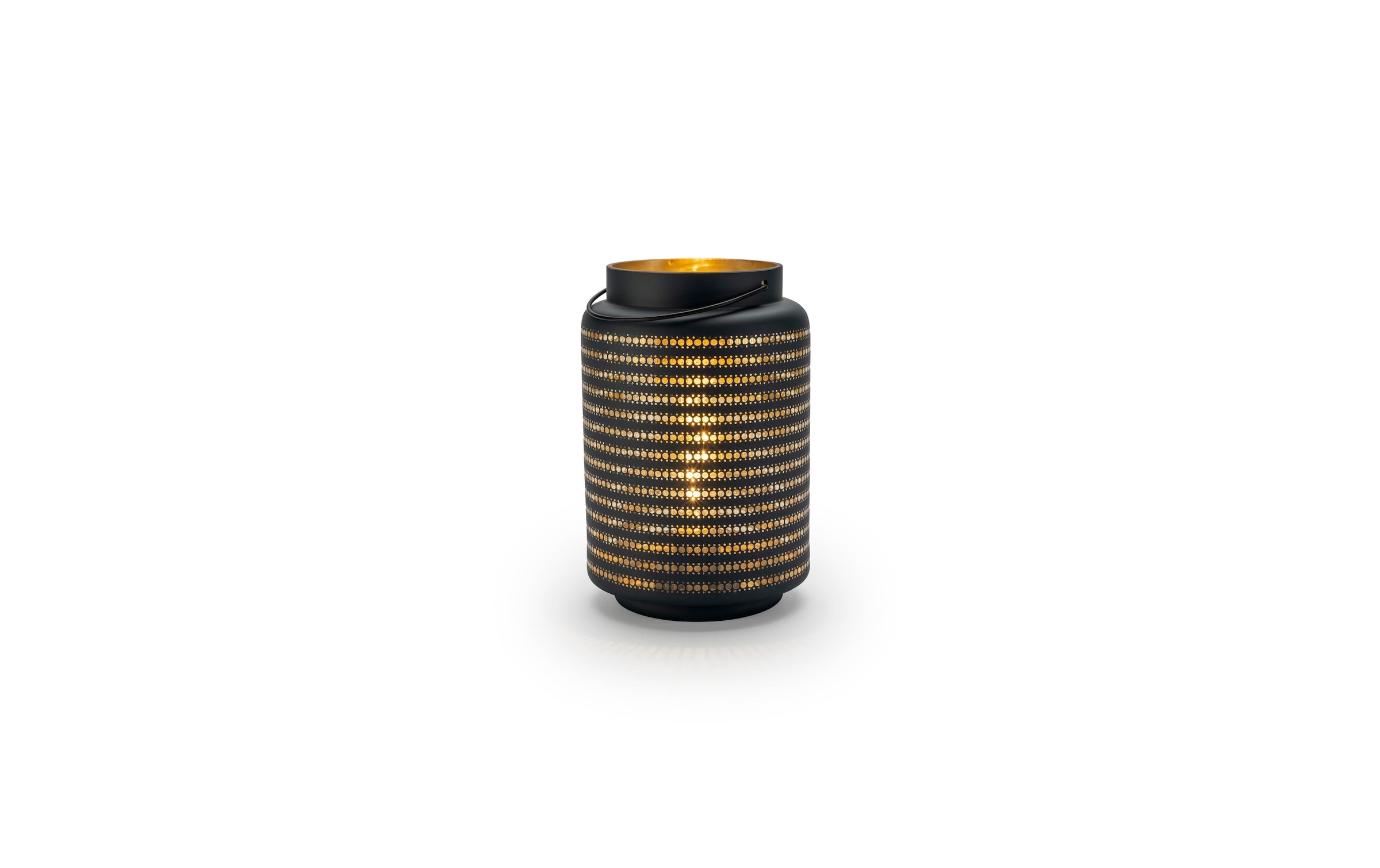 Laterne »Glas Cozy Lantern M black«