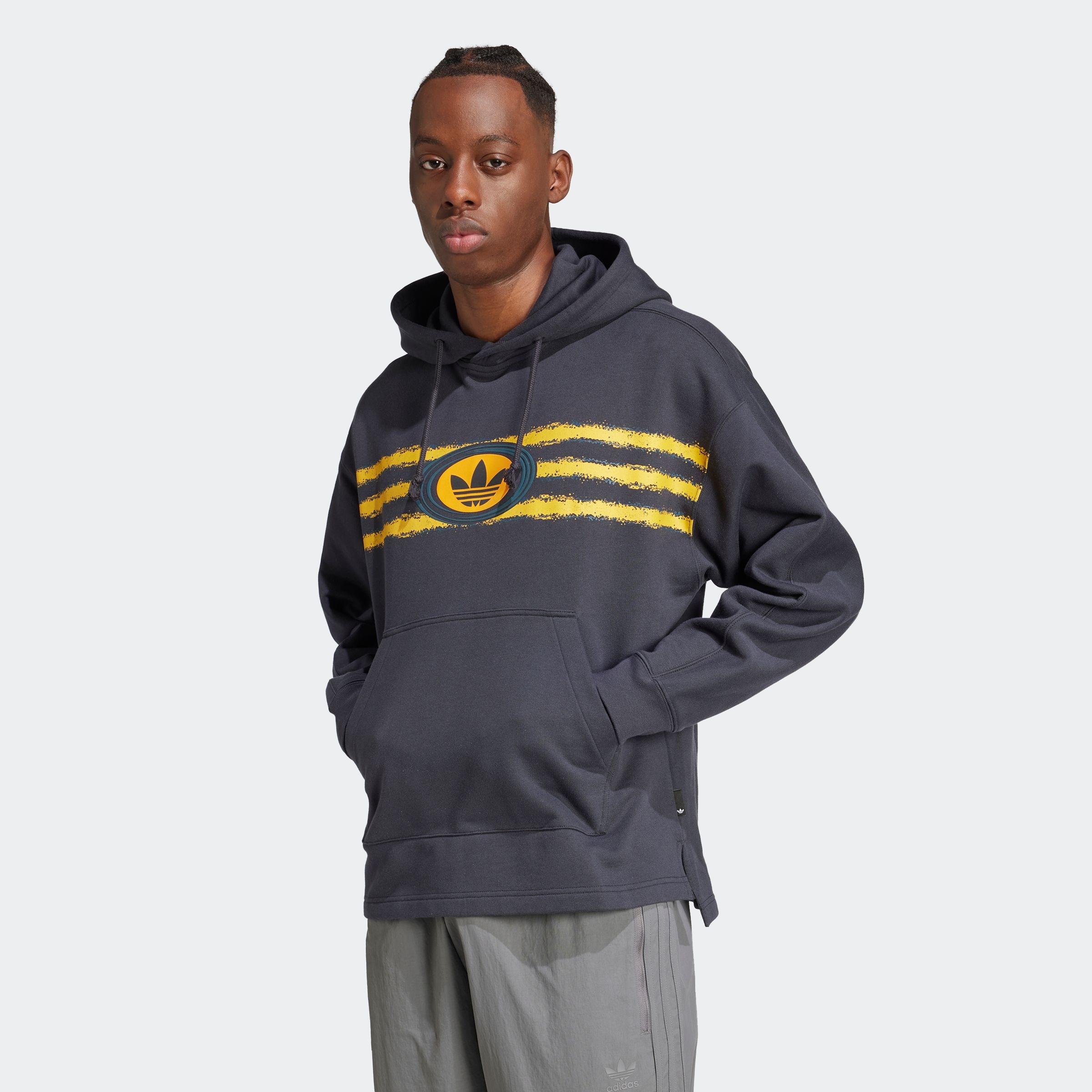 Image of adidas Originals Kapuzensweatshirt "ADIDAS ORIGINALS 90S FLEECE HOODIE"