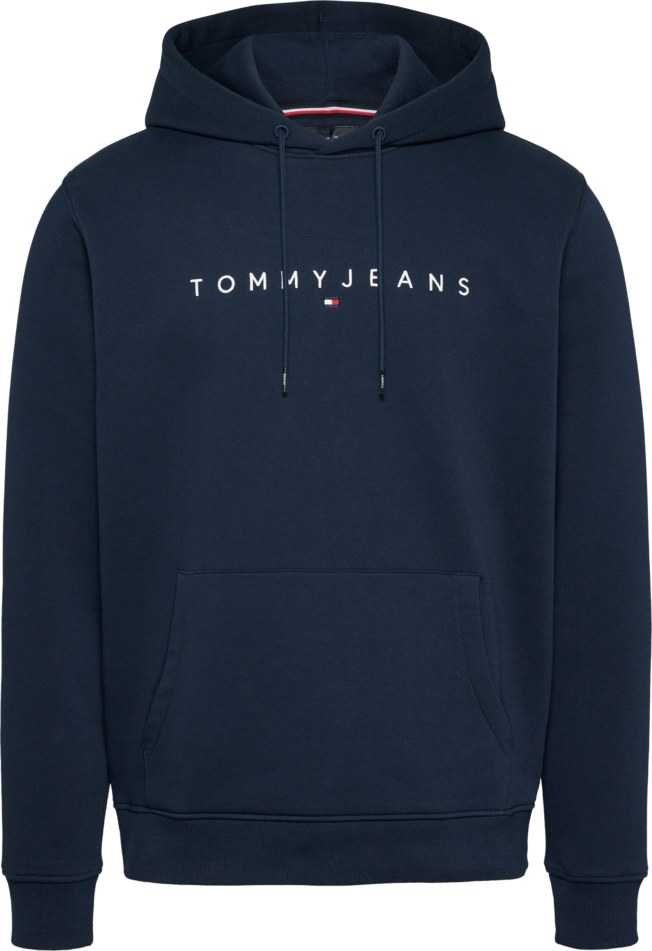 Tommy Jeans Hoodie »TJM REG LINEAR LOGO HOODIE EXT«, mit Logo-Stickerei