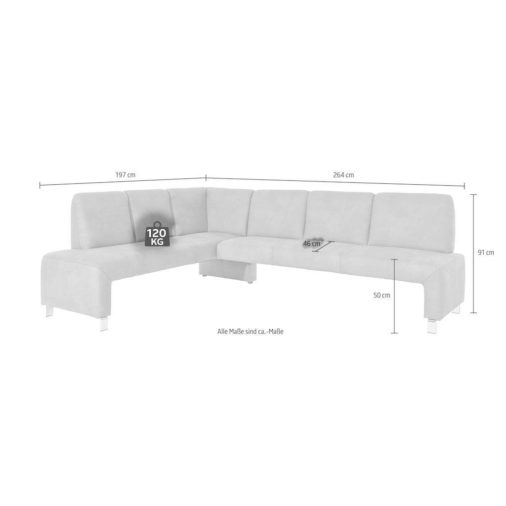 exxpo - sofa fashion Eckbank »Intenso«