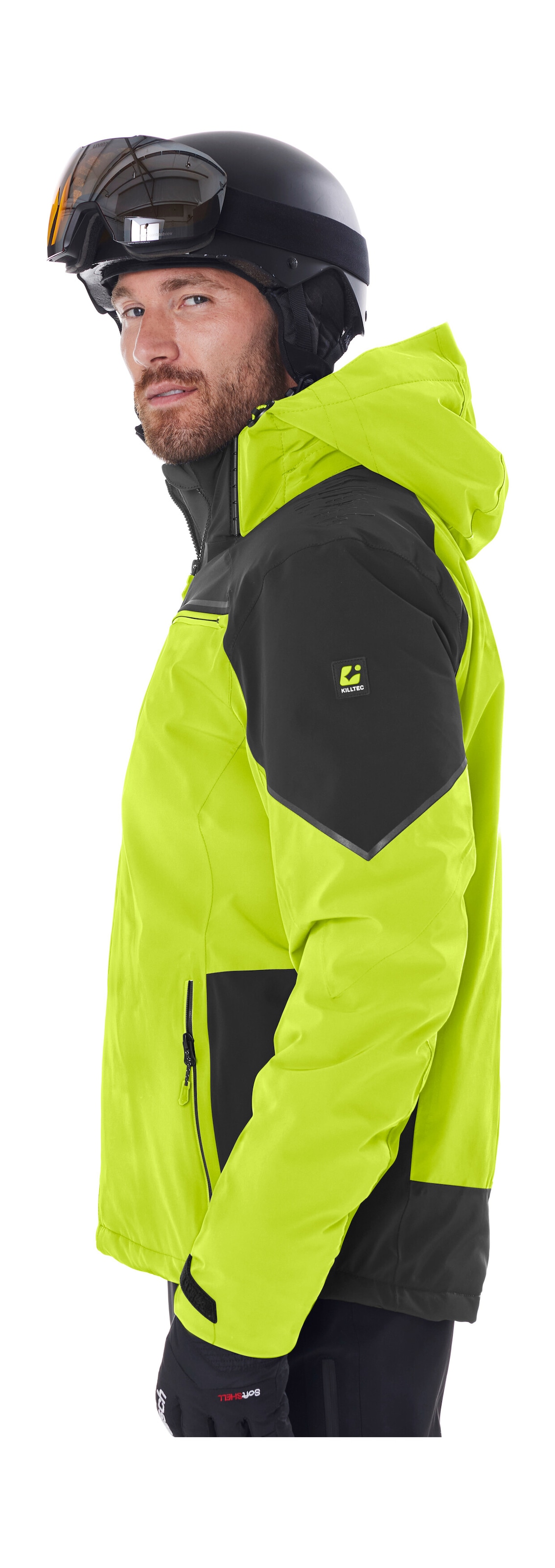 Killtec Veste de ski »KSW 51 MN SKI JCKT« Herren Funktionsjacke: wasserdicht, atmungsaktiv, 4-Wege-Stretch