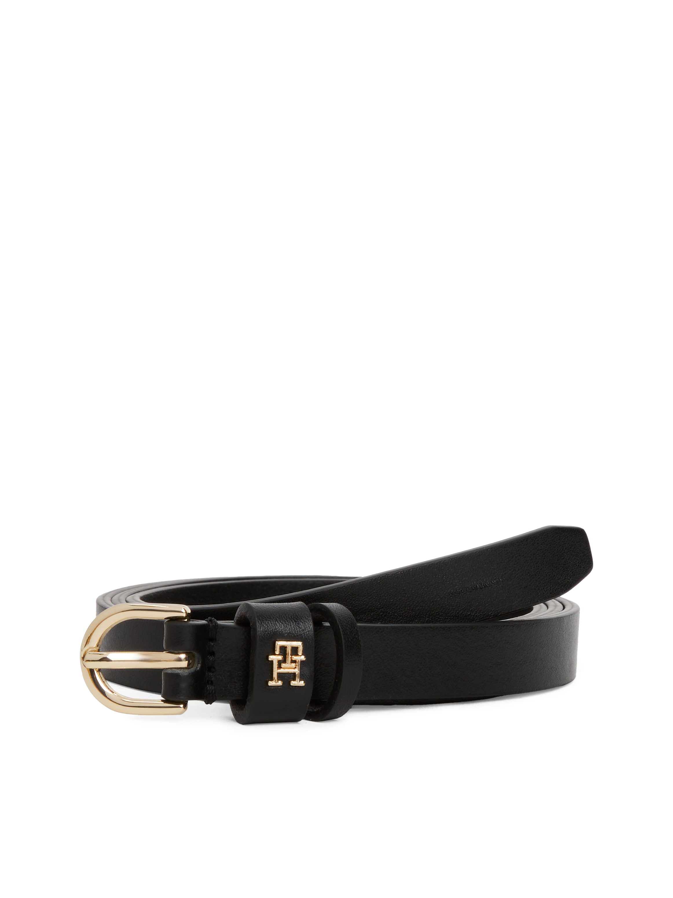 Image of Tommy Hilfiger Ledergürtel "ESSENTIAL EFFORTLESS 1.5" Ovale Einfachdornschliesse, Logoemblem