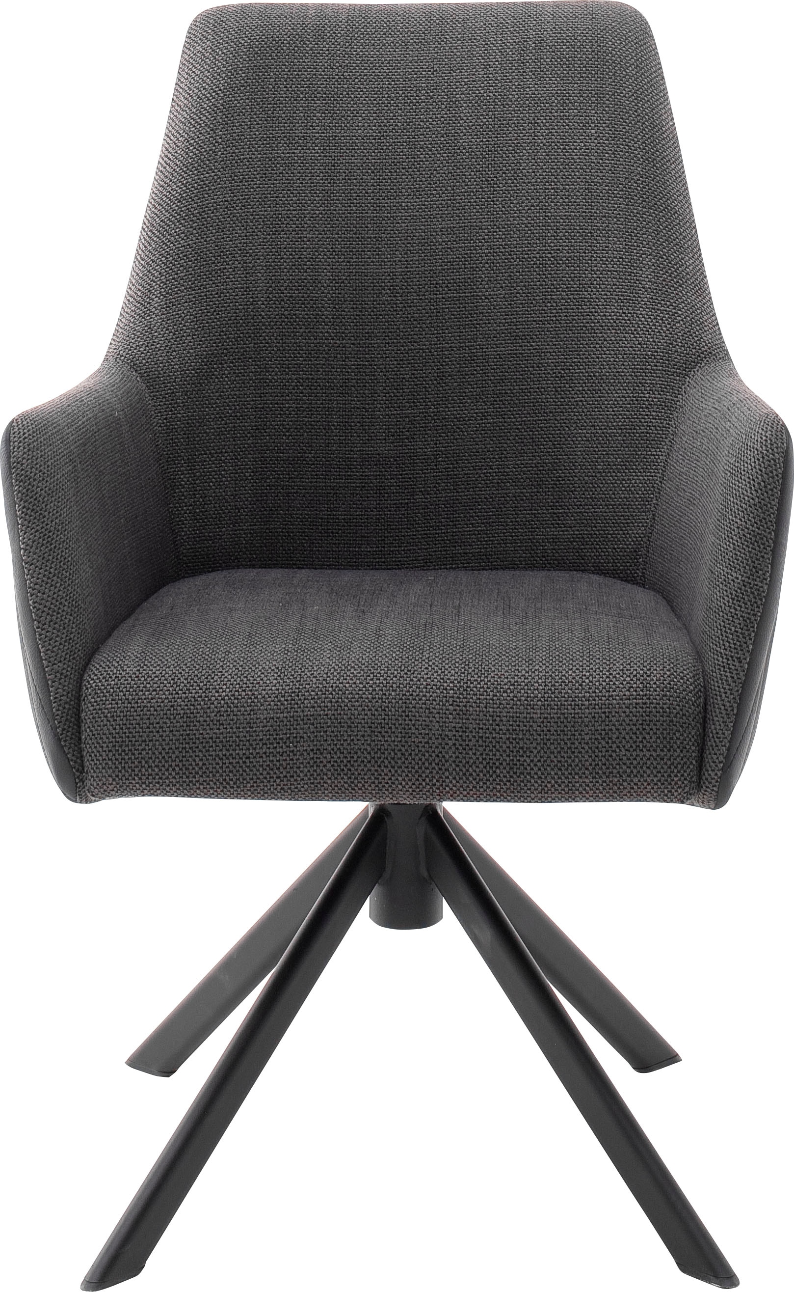 MCA furniture 4-Fussstuhl »Reynosa«, (Set), 2 St., Esszimmerstuhl 360°drehbar mit Nivellierung, Belastbar bis 120 kg