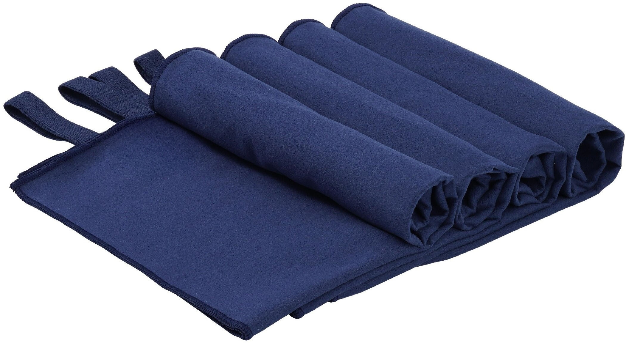 GOODproduct Handtücher »Leoa, diverse Grössen, Sporthandtuch, Reisehandtuch, Strandtuch« sehr leicht, kompakt, schnelltrocknend, Mikrofaser mit Kontrastnaht