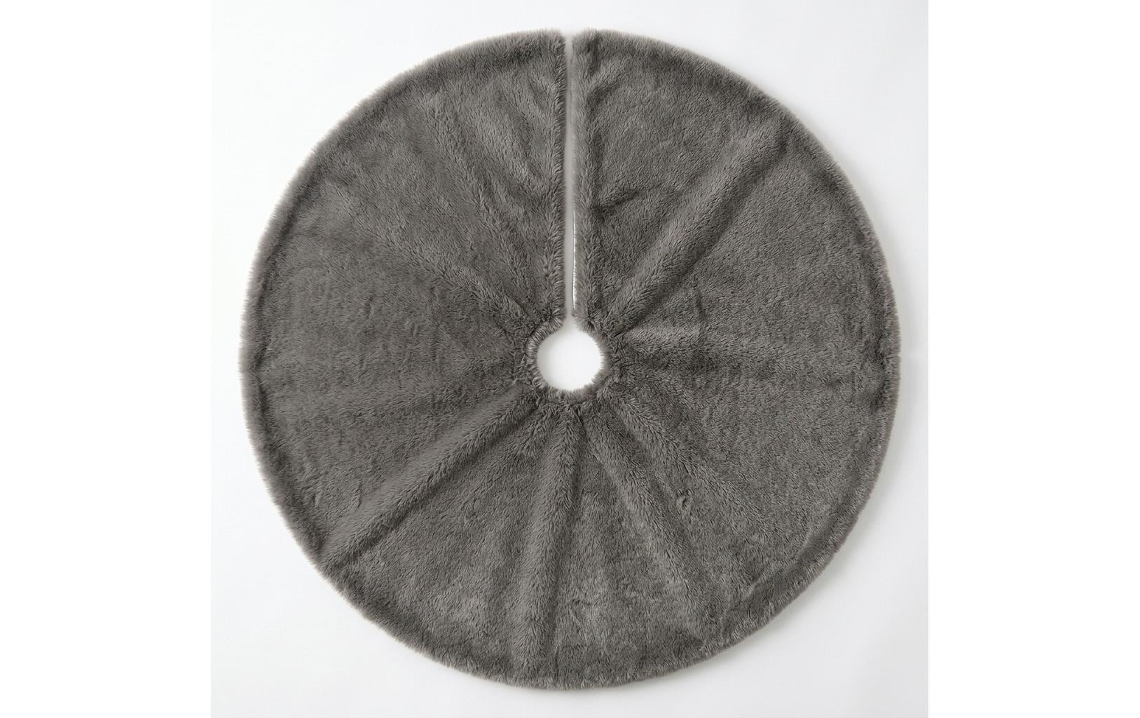 Image of Conceptum Hypnose Dekoobjekt "Weichnachtsteppich Polyester Grau 150 x 150 cm"