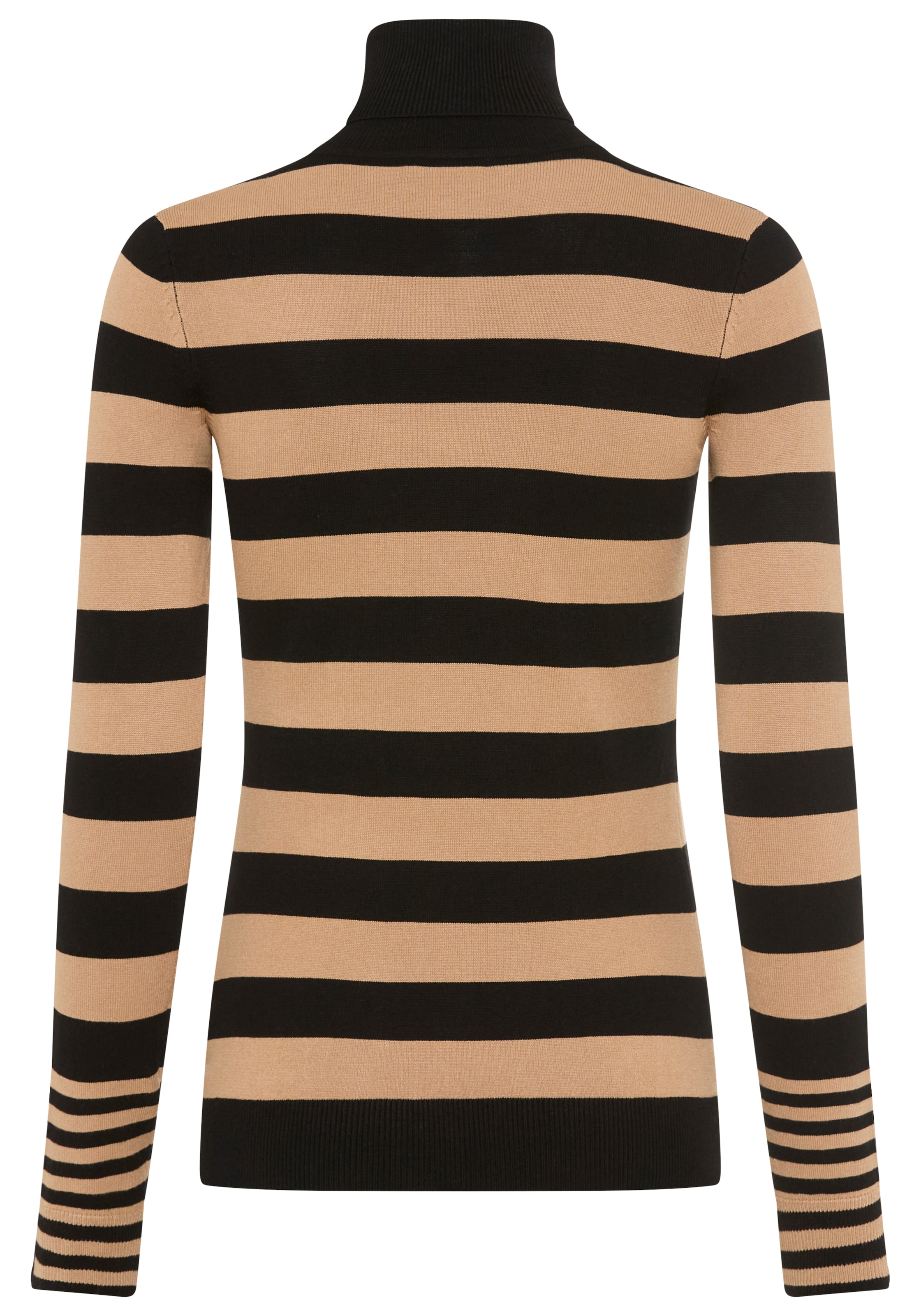 Tamaris Rollkragenpullover im lässigen Streifendesign