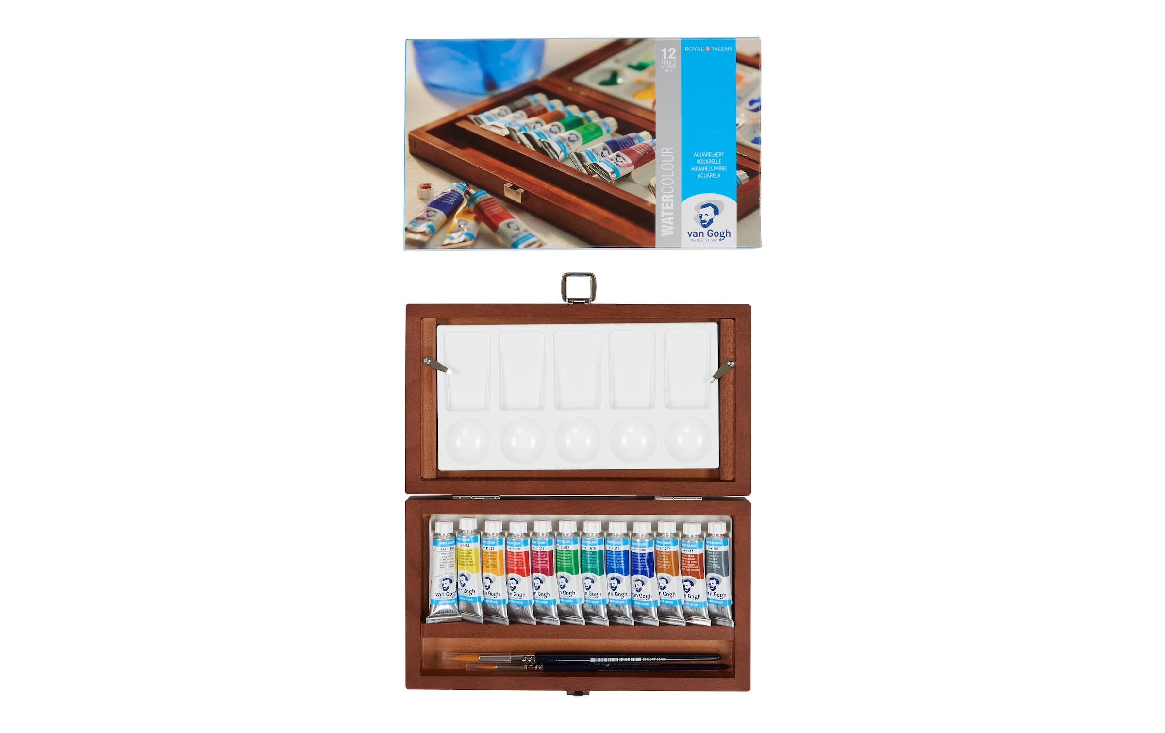 Aquarellfarbe »Van Gogh Malkasten 12er-Set, Mehrfarbig«