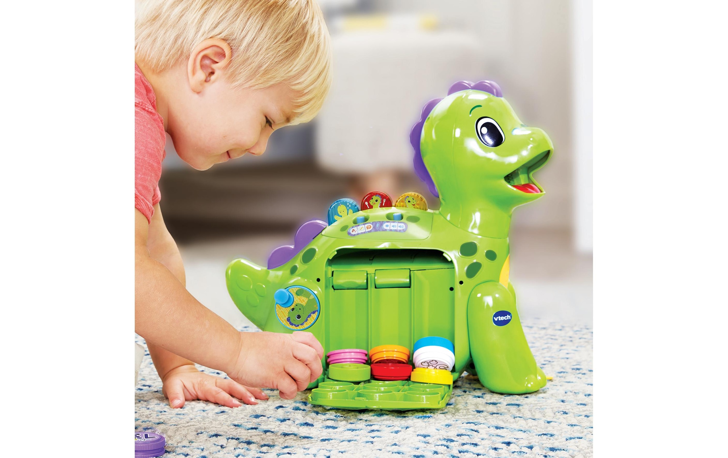 Vtech® Lernspielzeug »Mon dino apprenti glouton -FR-«