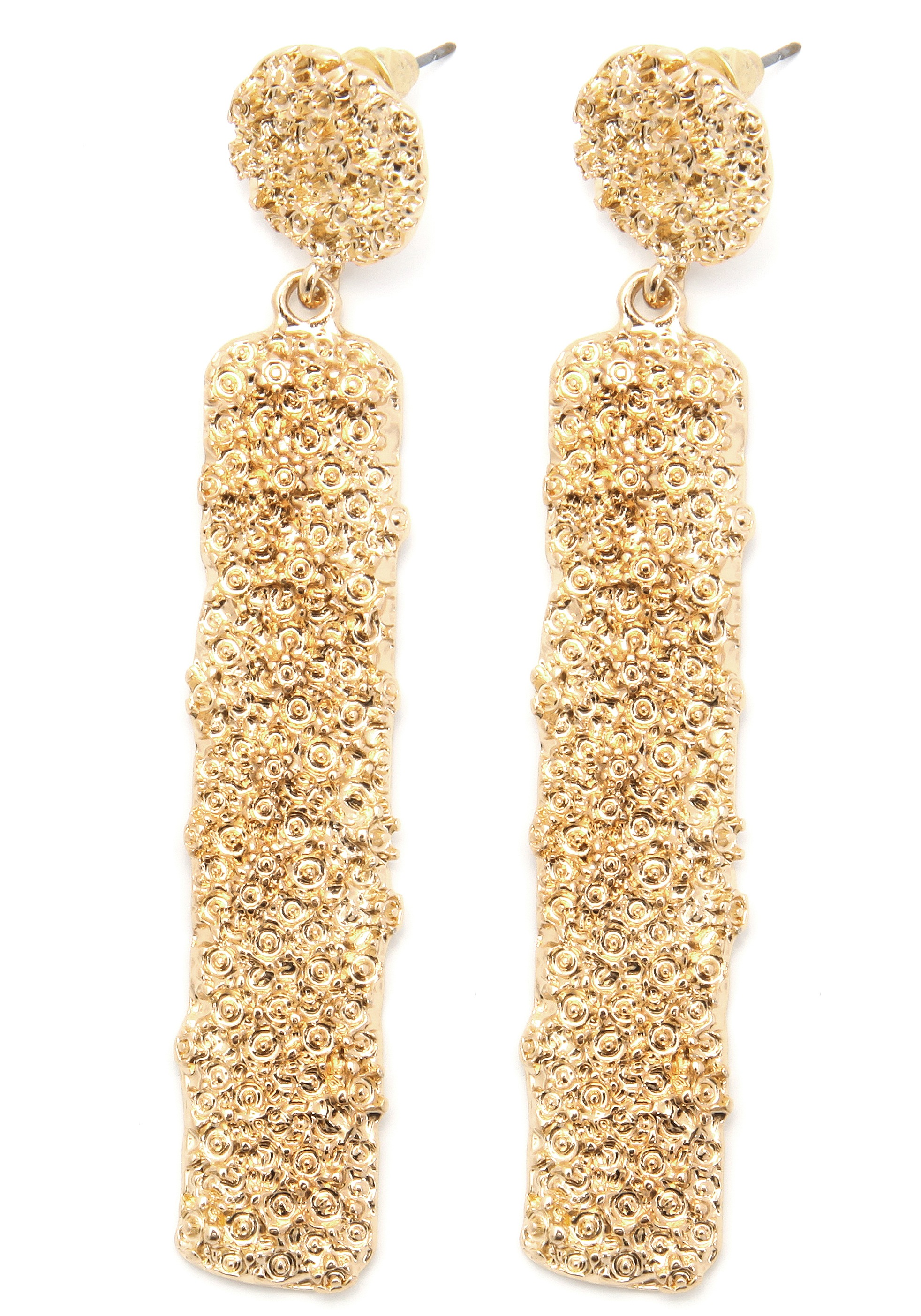 Image of J.Jayz Paar Ohrstecker »lang, luxuriös, vergoldfarbenet« bei Ackermann Versand Schweiz