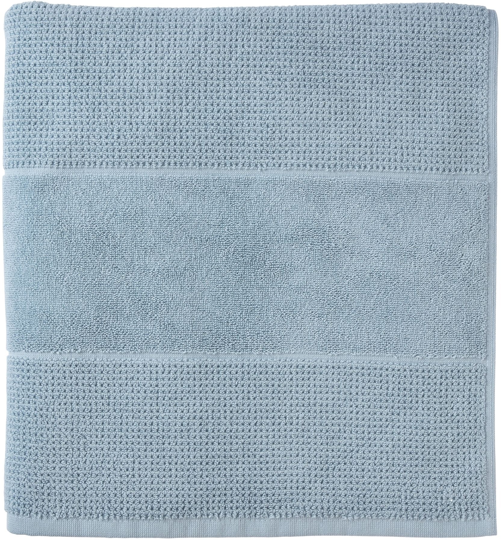 Image of Schiesser Saunatuch "Turin in angesagter Reiskornoptik" OEKO-TEX MADE IN GREEN