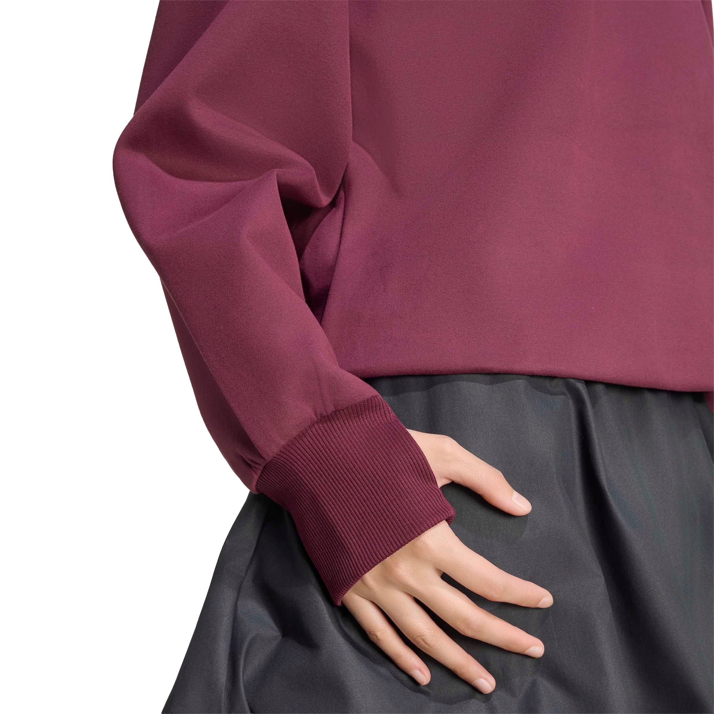 adidas Sportswear Sweat à capuche »SOFT LUX WINTER KNIT HOODIE«, style sportif, avec capuche, sans fermeture
