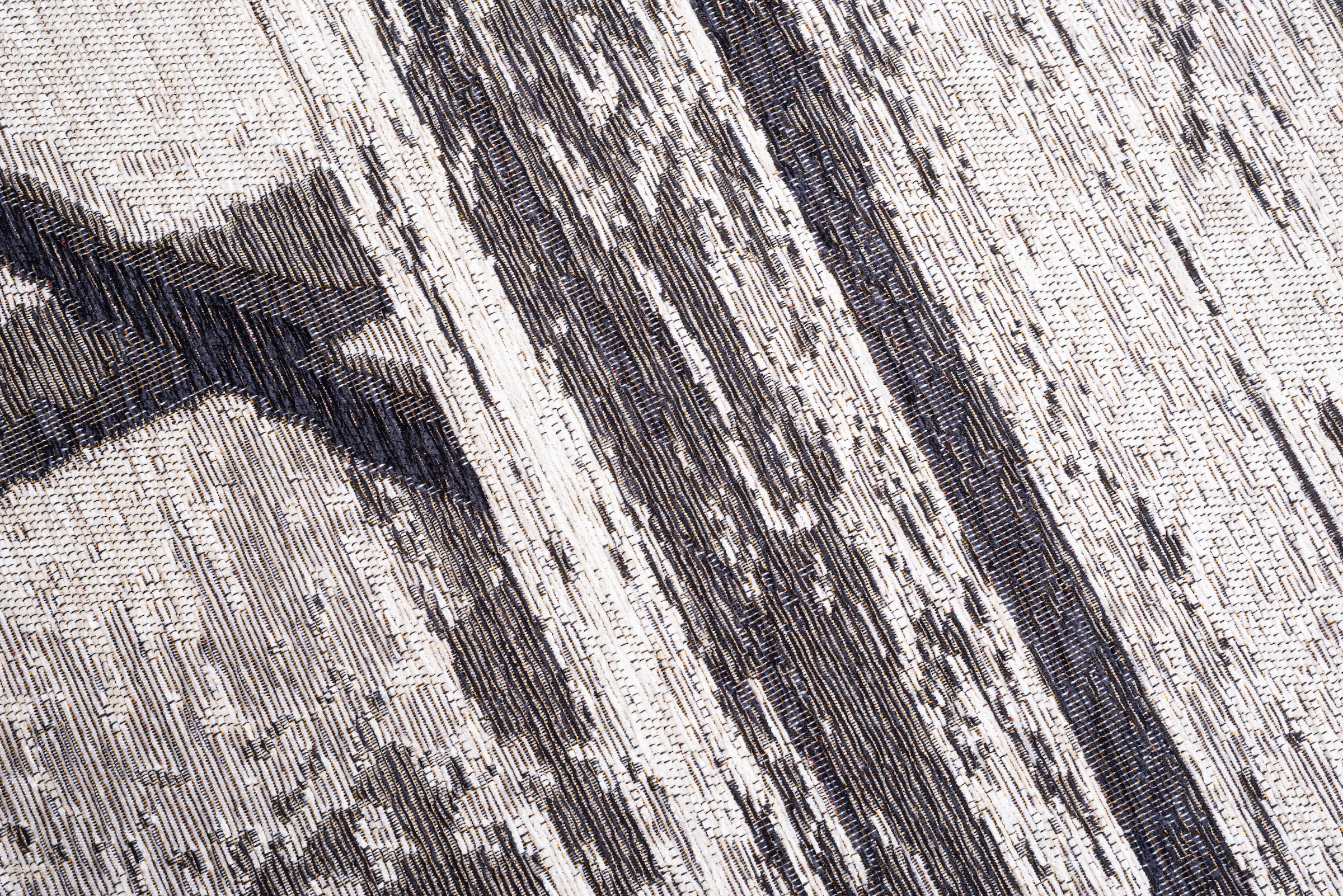 Sansibar Teppich »Keitum 010« rechteckig 3 mm Höhe Flachgewebe, modernes Holz Design, Motiv, gekreuzte Säbel