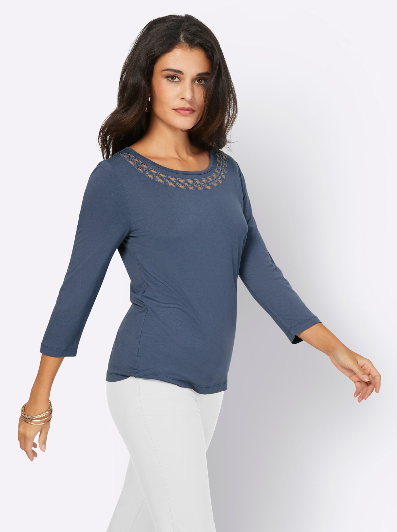creation L 3/4-Arm-Shirt »Shirt«, (1 tlg.)
