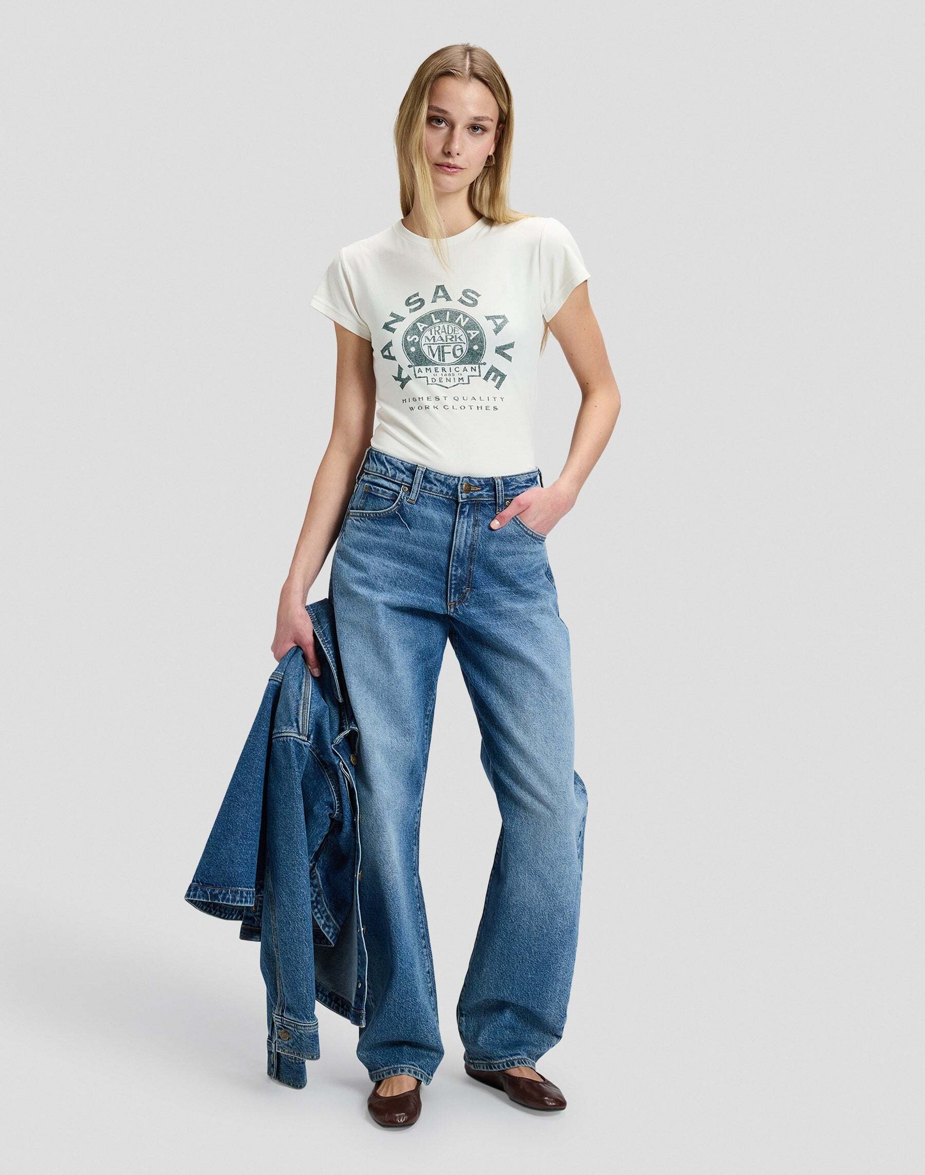 Lee® T-Shirt »Lee T-Shirt Record«
