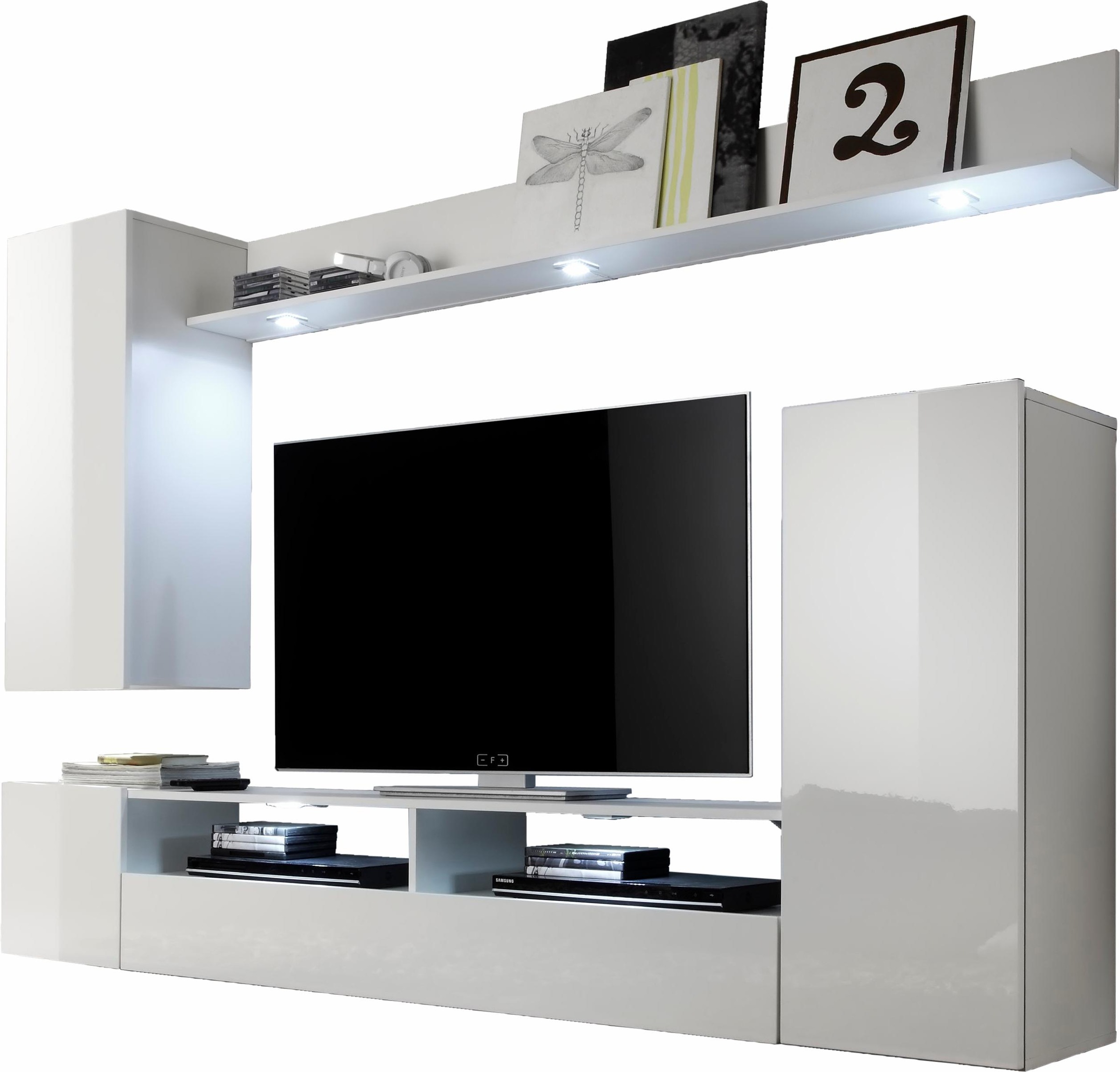 Image of trendteam Wohnwand »Dos«, (Set, 4 St.), Hochglanz-Fronten bei Ackermann Versand Schweiz