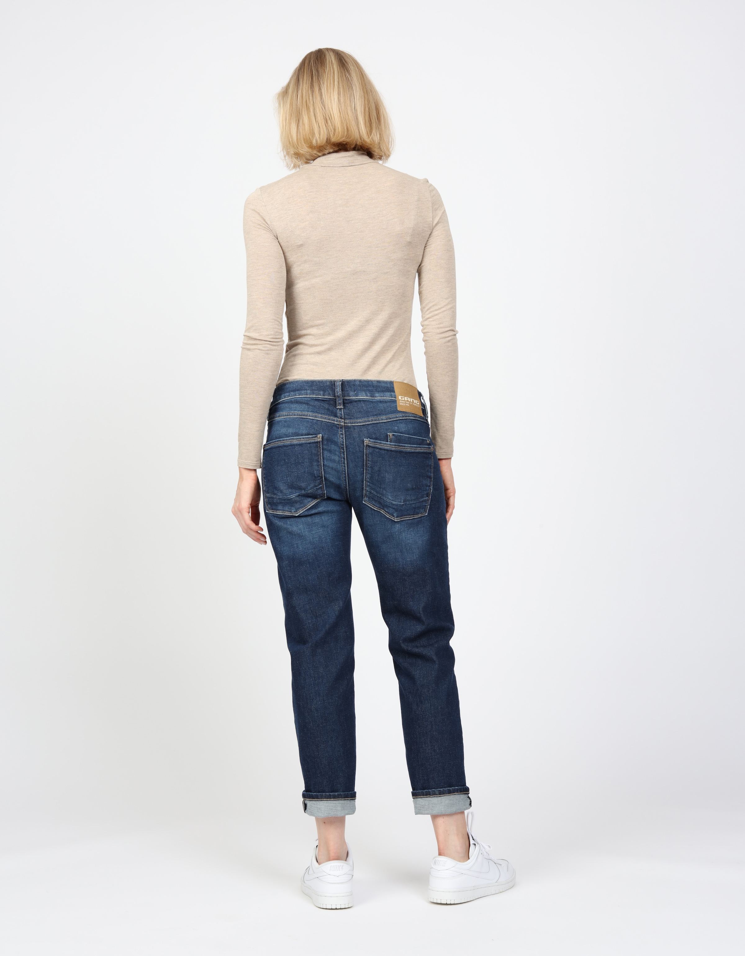 GANG Boyfriend-Jeans »94NADIA«, 5-Pocket Style mit Reissverschluss und Knopf