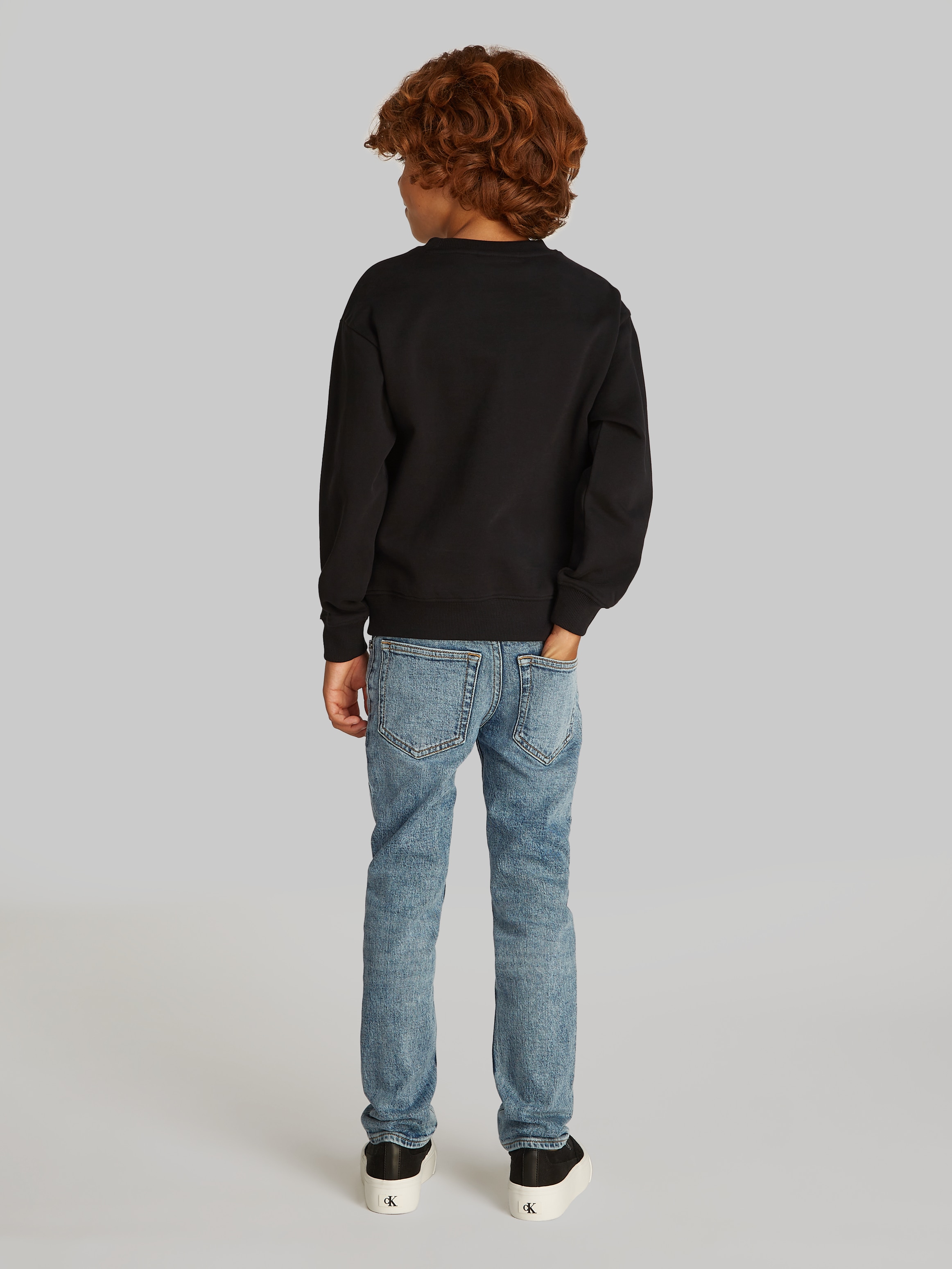Calvin Klein Jeans Sweatshirt »GRADIENT GRAPHIC CN«, mit grossem Logodruck