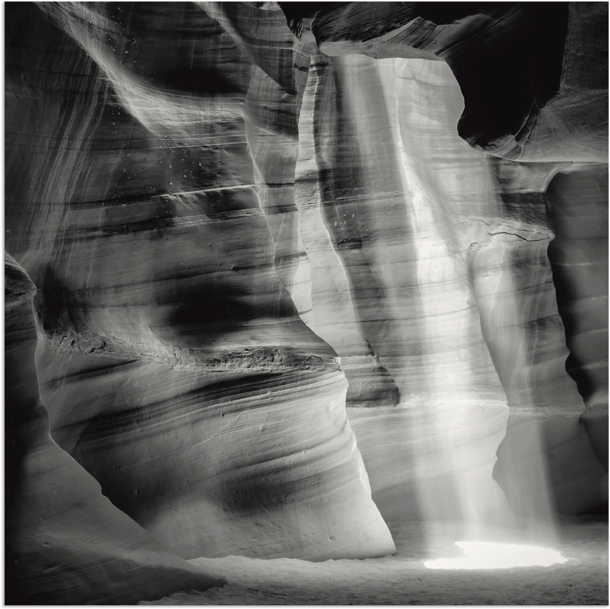 Image of Artland Wandbild »Antelope Canyon II«, Amerika, (1 St.), in vielen Grössen & Produktarten - Alubild / Outdoorbild für den Aussenbereich, Leinwandbild, Poster, Wandaufkleber / Wandtattoo auch für Badezimmer geeignet bei Ackermann Versand Schweiz