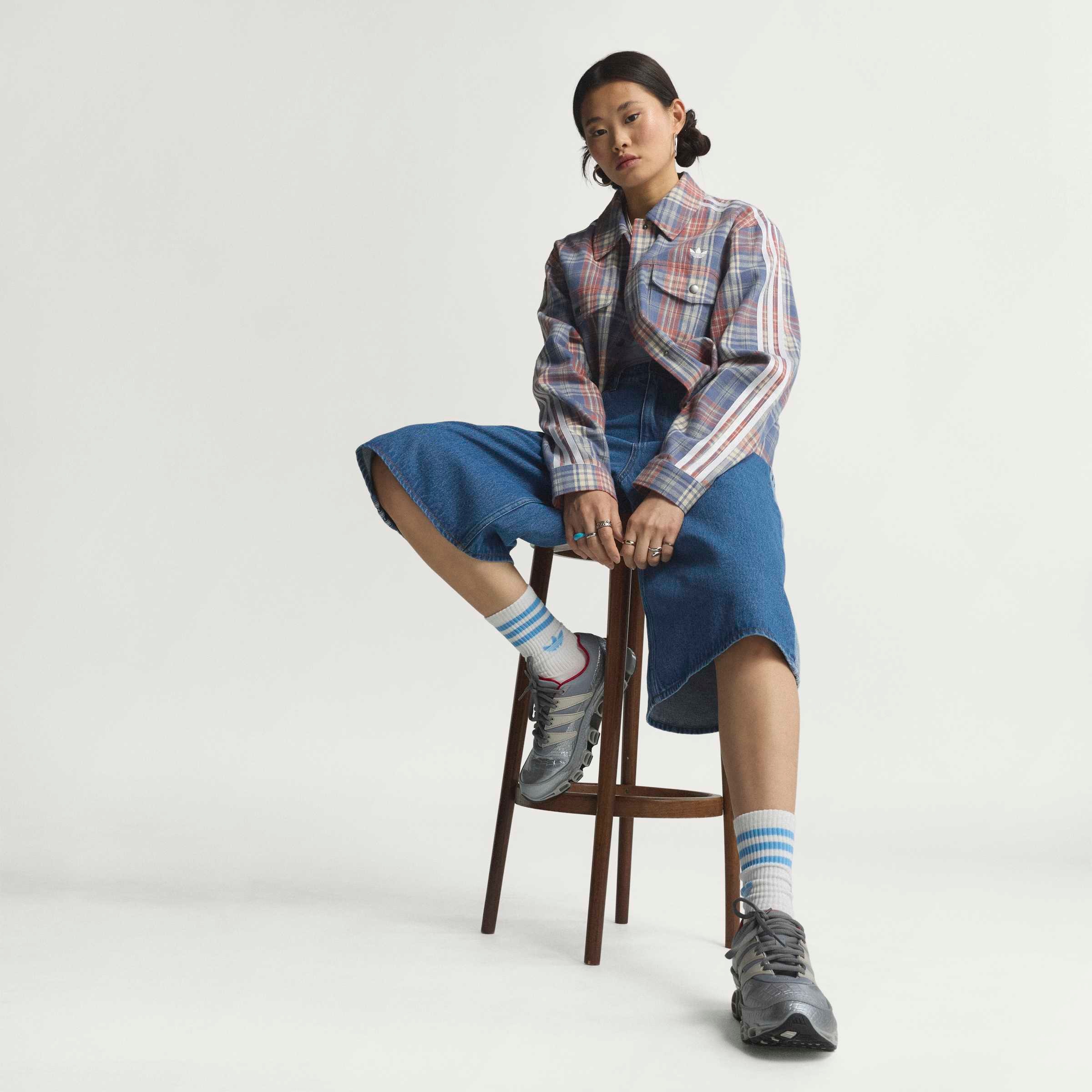 adidas Originals Short »FIREBIRD JORTS DENIM«