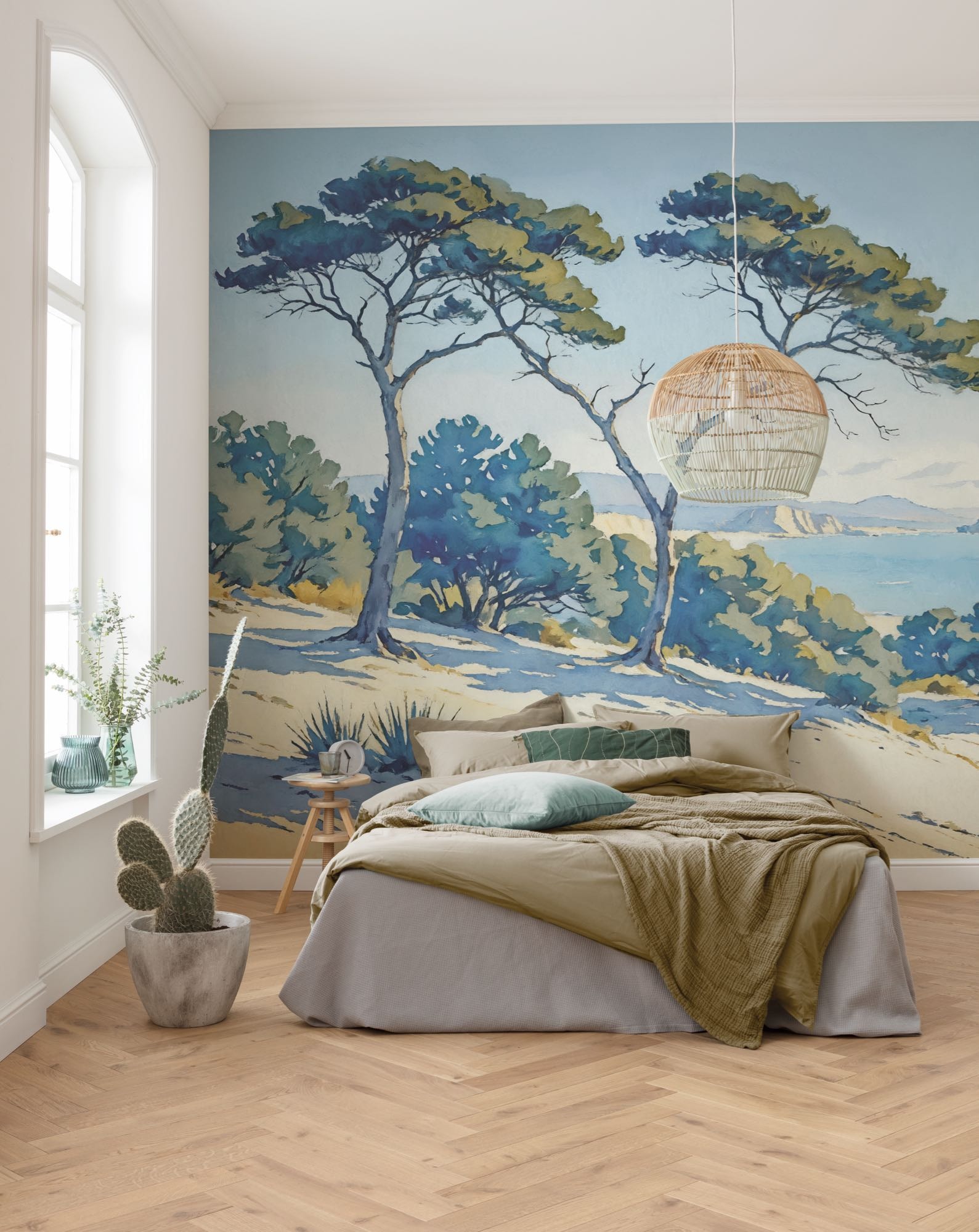 Image of Komar Fototapete "Vlies Fototapete - Sandy Coast - Grösse 400 x 250 cm" Motiv bedruckt glatt