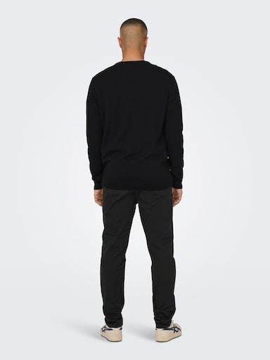 ONLY & SONS Rundhalspullover »ONSALEX 12 SOLID CREW NECK KNIT«