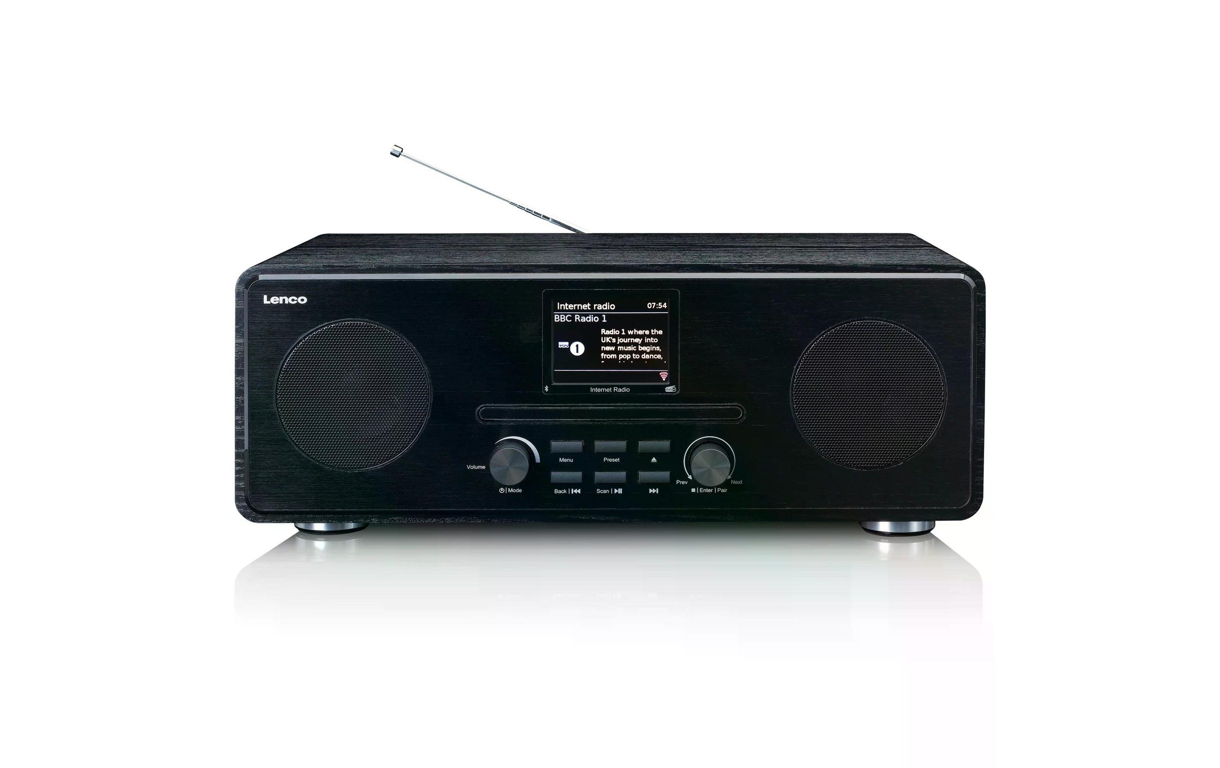 Lenco Internet-Radio »DIR-260BK«, (Digitalradio (DAB+)-FM-Tuner-Internetradio)