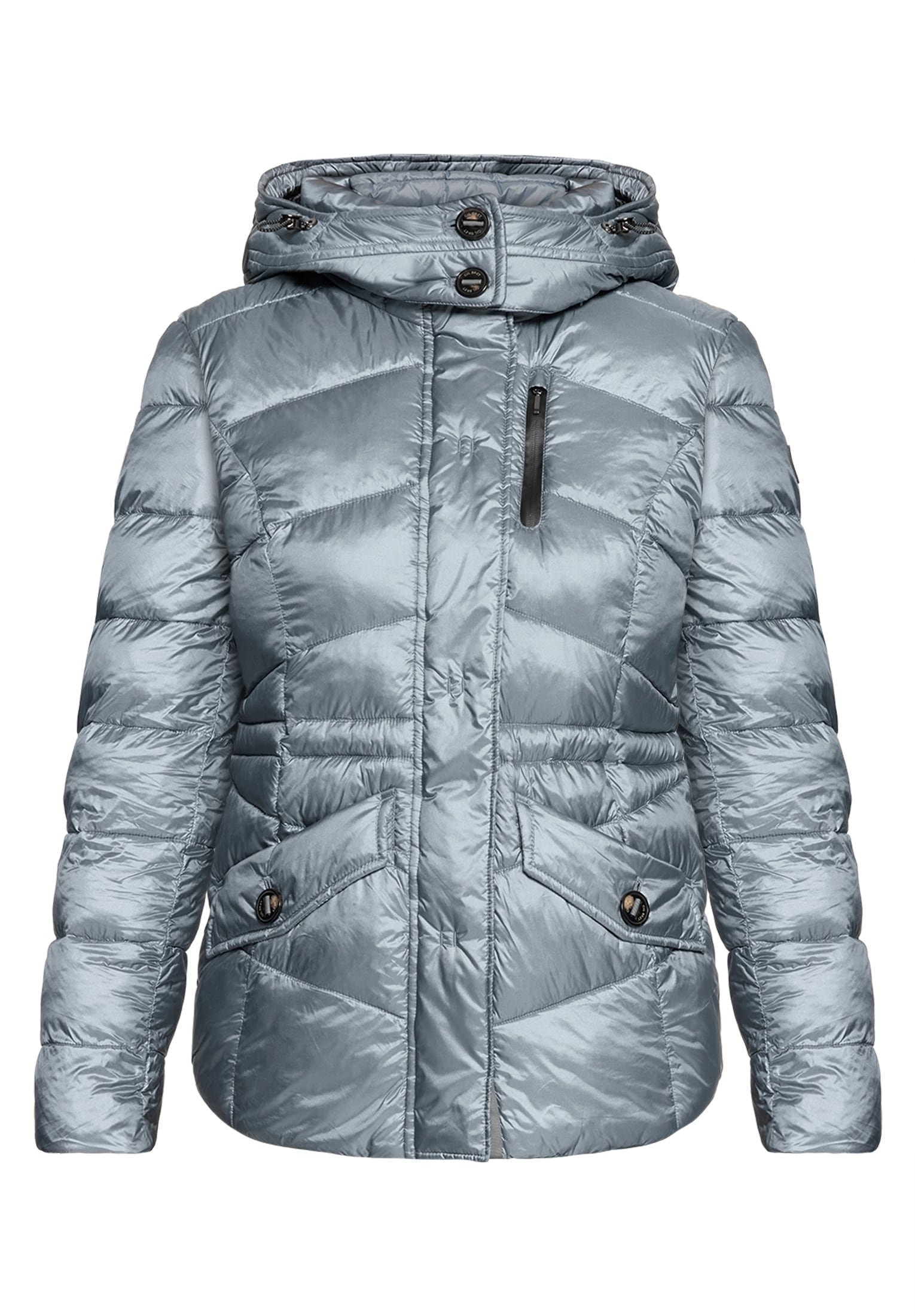 Gil Bret Steppjacke mit Kapuze mit abnehmbarer Kapuze