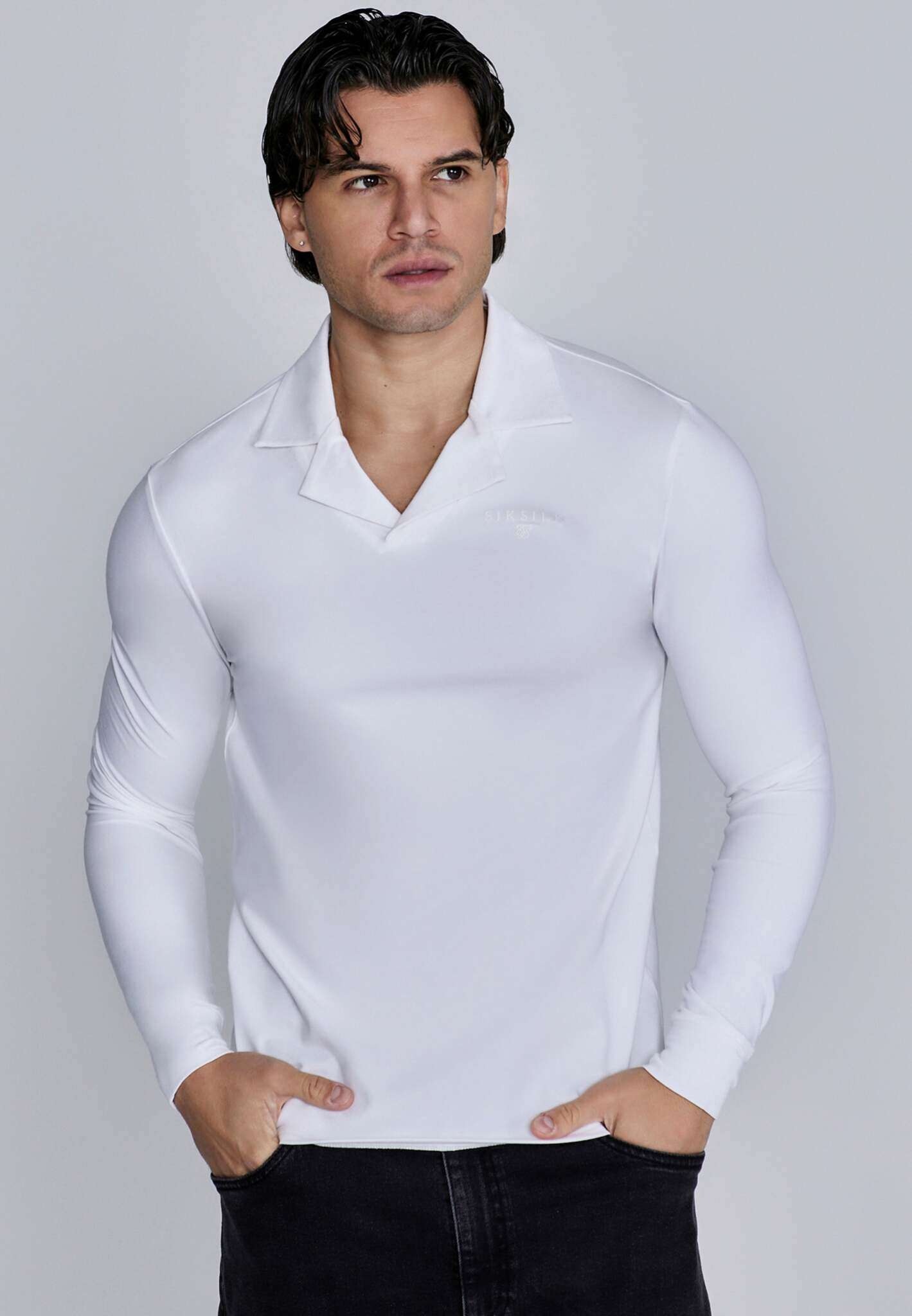 Image of Siksilk Poloshirt "Siksilk Polo Long Sleeve Polo"