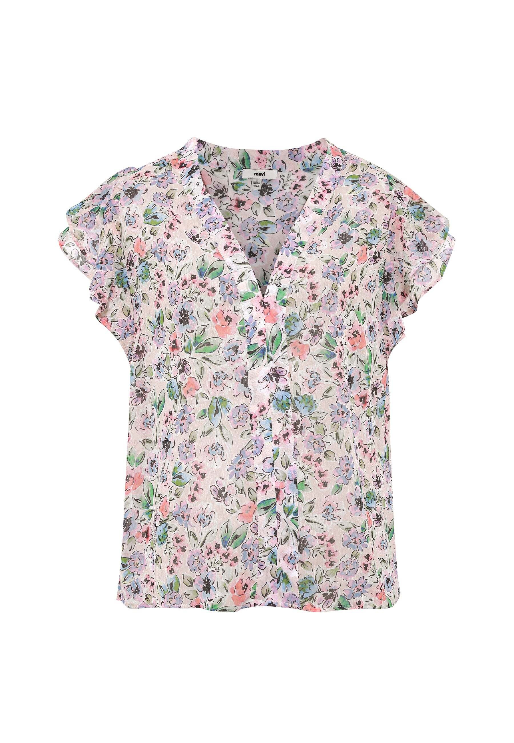 Kurzarmbluse »Mavi Blusen Short Sleeve Blouse«